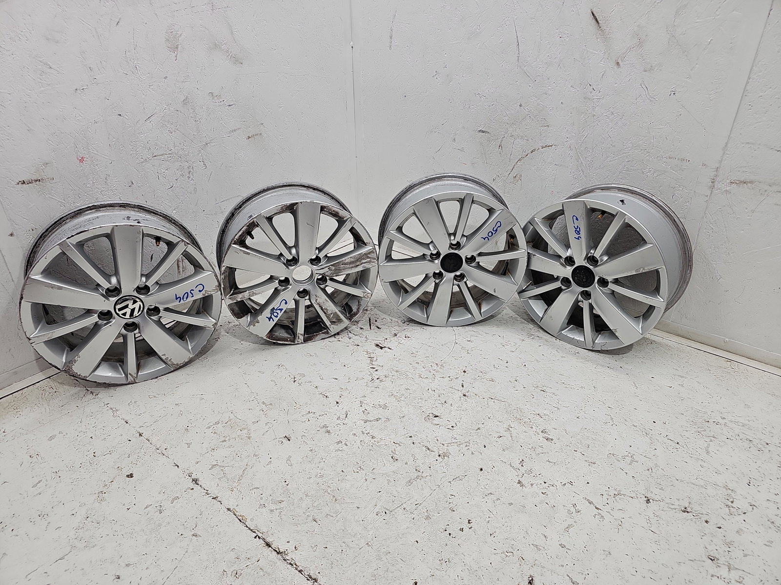 Set jante aliaj Volkswagen Golf 6 (5K1) [Fabr 2009-2013] 5K0601025S