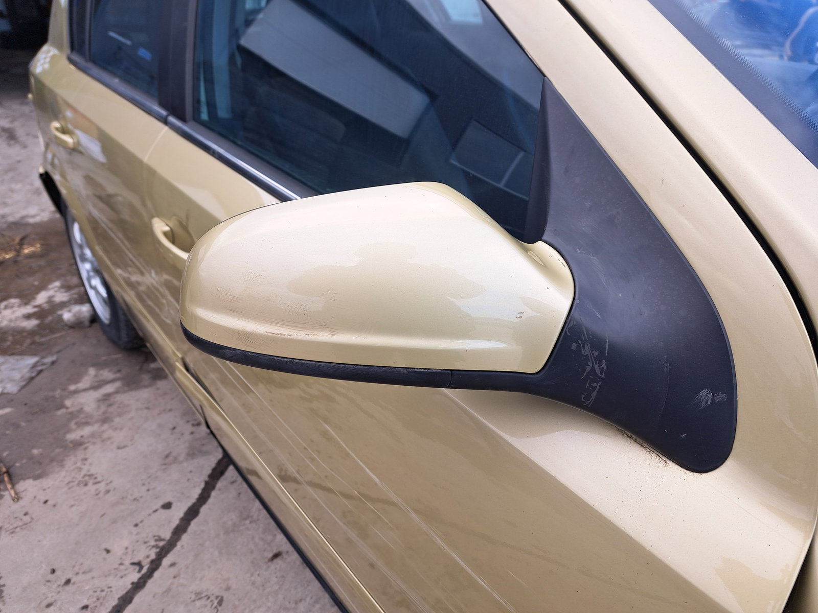 Oglinda dreapta Opel Astra H [Fabr 2004-2009] Galben - imagine 1