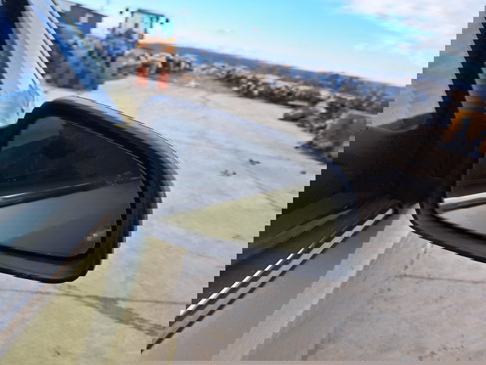 Oglinda dreapta Opel Astra H [Fabr 2004-2009] Galben