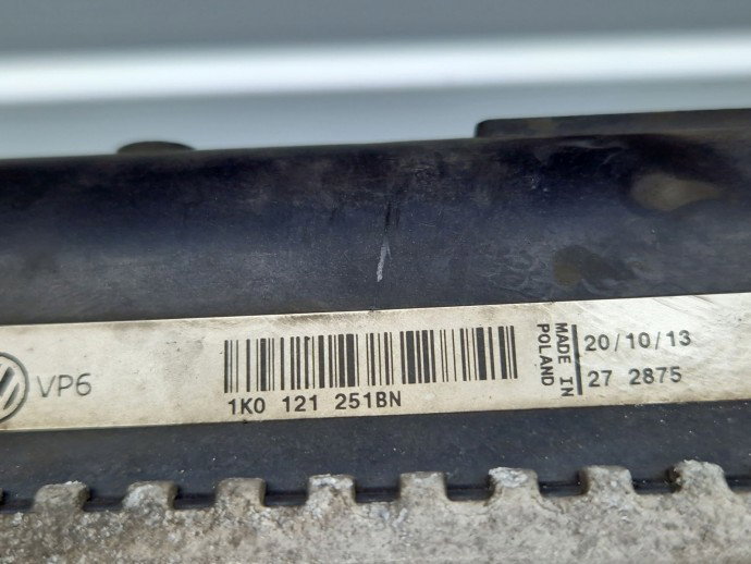 Radiator apa  Volkswagen Passat B7 (362) [Fabr 2010-2014] 1K0121251BN 1.4 TSI CAXA 90KW / 122CP