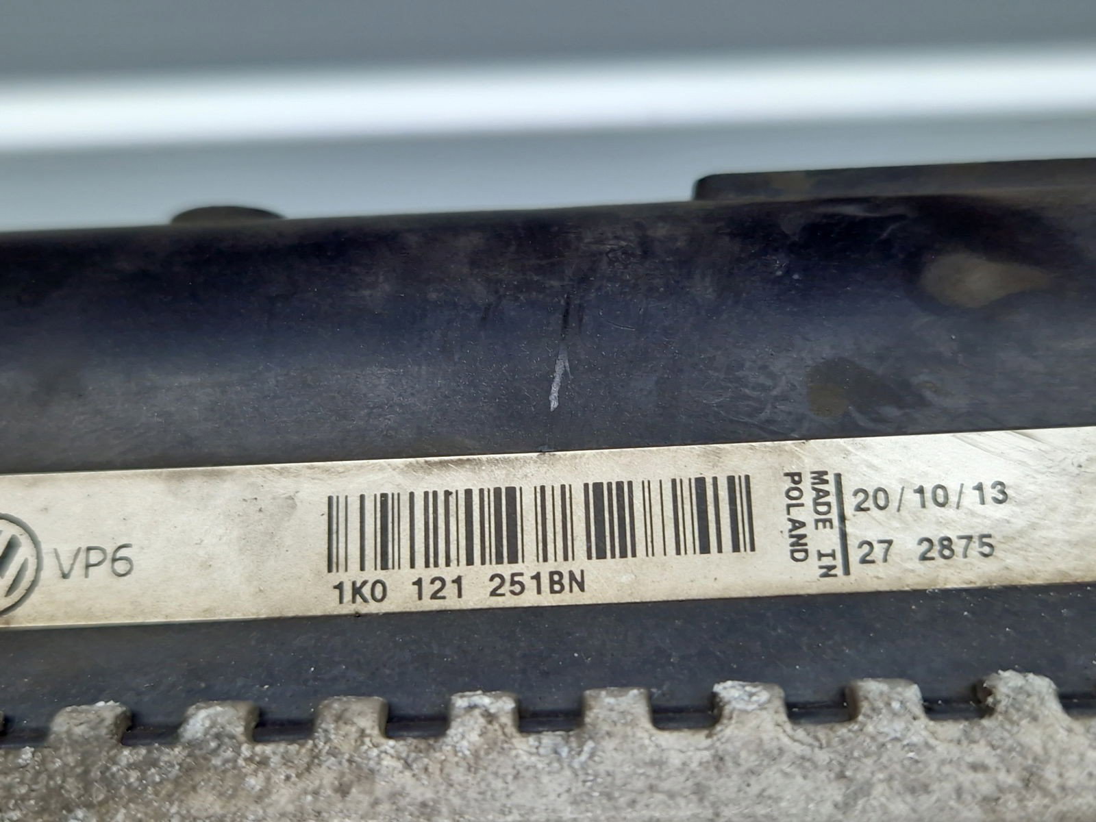 Radiator apa Volkswagen Golf 6 (5K1) [Fabr 2009-2013] 1K0121251BN 1.4 TSI CAXA 90KW / 122CP - imagine 2