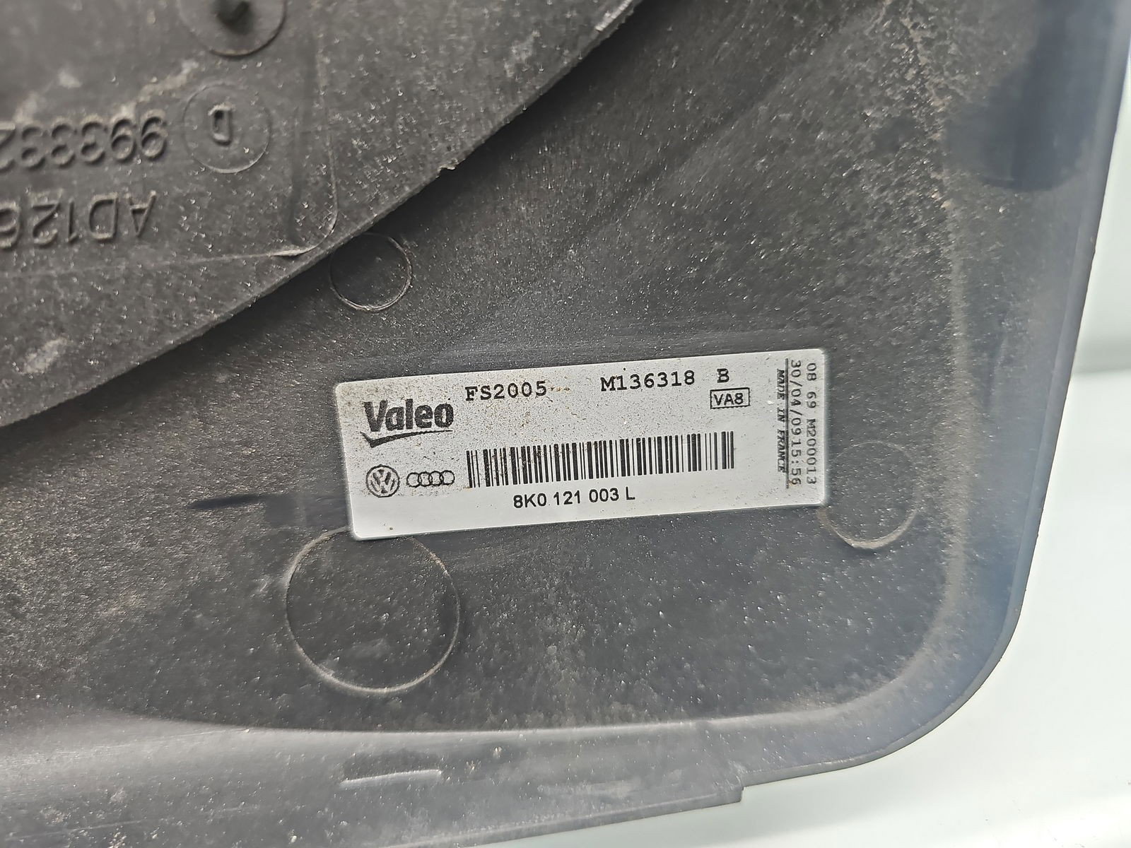 Electroventilator AUDI A5 (8T3) [Fabr 2007-2015] 8K0121003L 2.0 TDI CAGA 105KW / 143CP - imagine 2