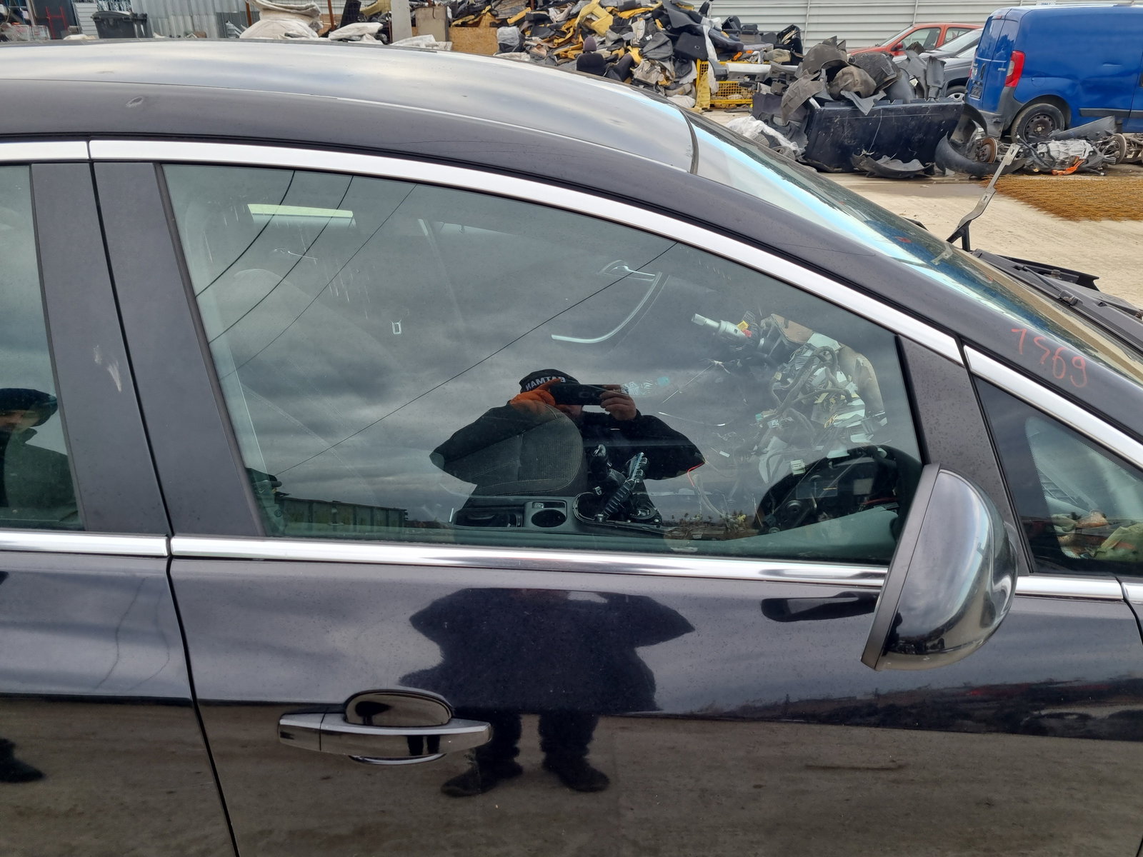 Geam usa dreapta fata Opel Astra J [Fabr 2009-2015] OEM - imagine 2