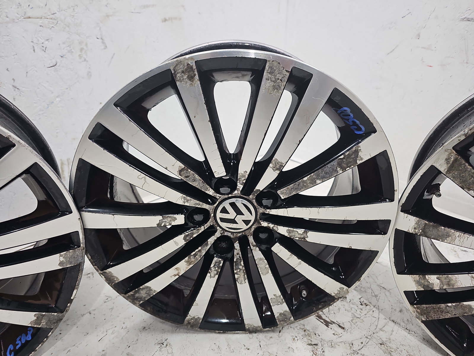 Set jante aliaj Volkswagen Passat B7 (365) Variant [Fabr 2010-2014] 3AA601025G - imagine 4