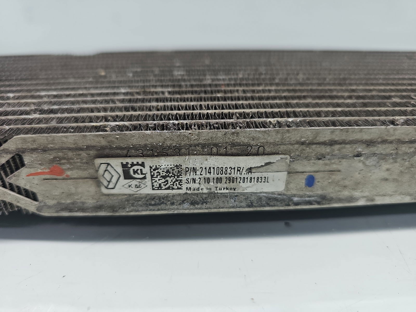 Radiator intercooler Dacia Logan II MCV BK (K52) [Fabr 2013-2022] Facelift 214108831R 1.5 dCi K9KU87 70KW / 95CP - imagine 2