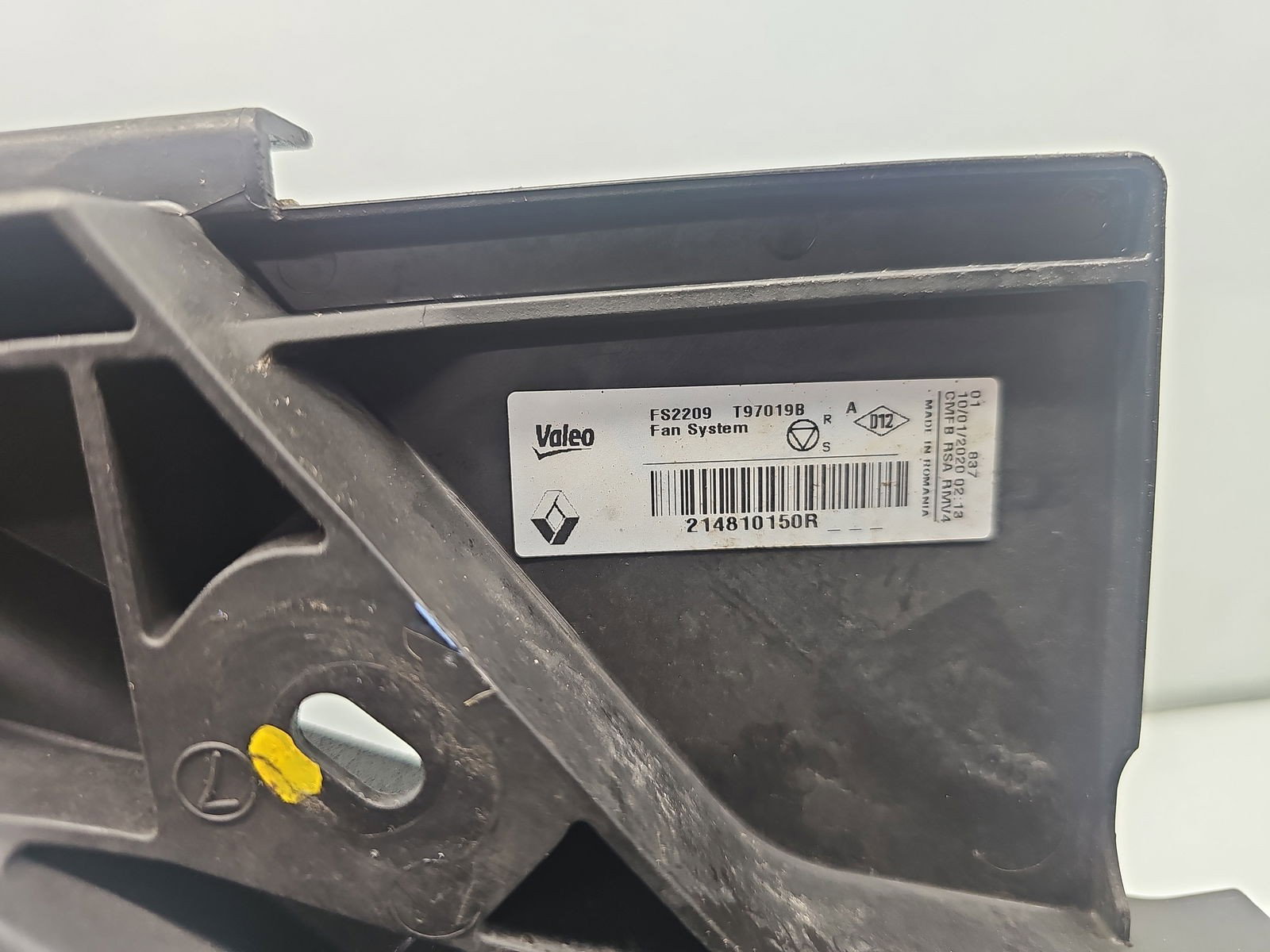 Electroventilator Dacia Logan II MCV BK (K52) [Fabr 2013-2022] Facelift 214810150R 1.5 dCi K9KU87 70KW / 95CP - imagine 2