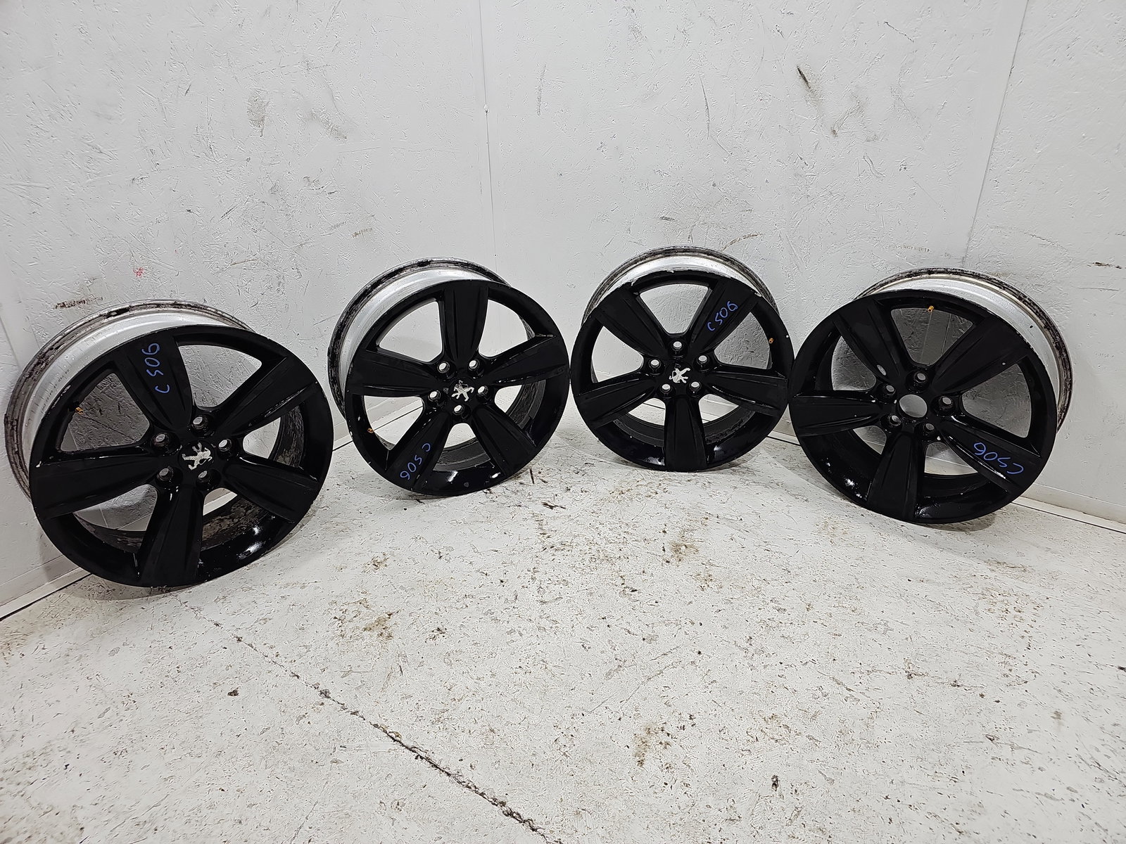 Set jante aliaj PEUGEOT 4007 [Fabr 2007-2012] OEM - imagine 1