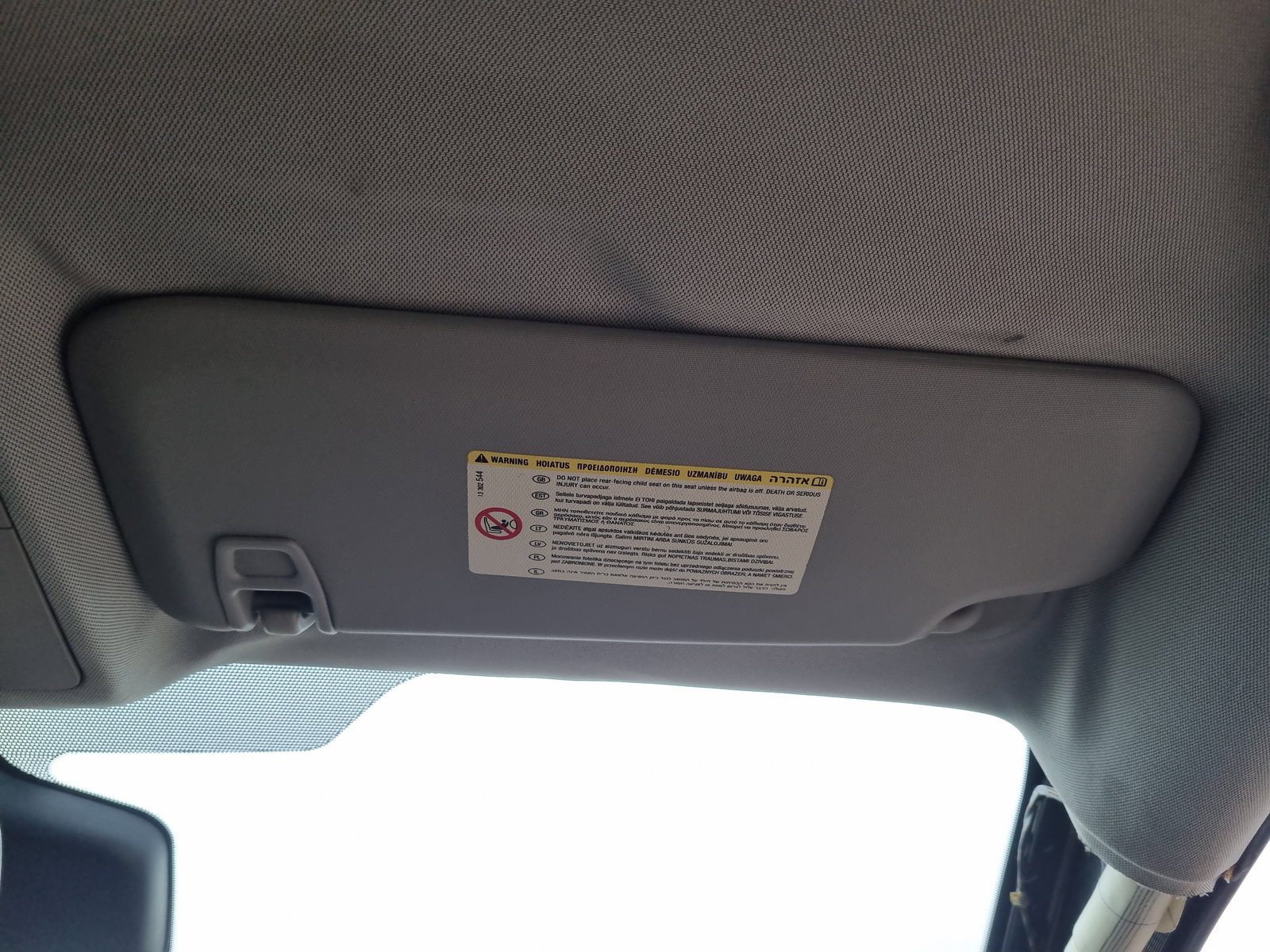 Parasolar dreapta Opel Astra J [Fabr 2009-2015] OEM - imagine 1