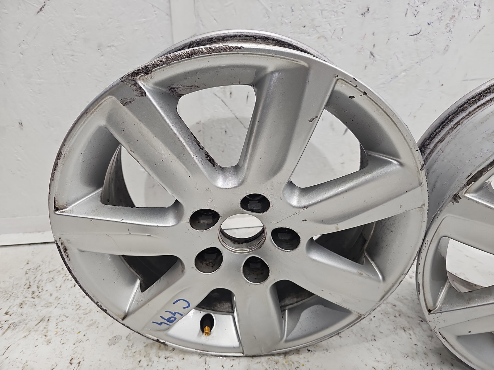 Set jante aliaj Volkswagen Polo (6R) [Fabr 2009-2016] 6R0601025L - imagine 2