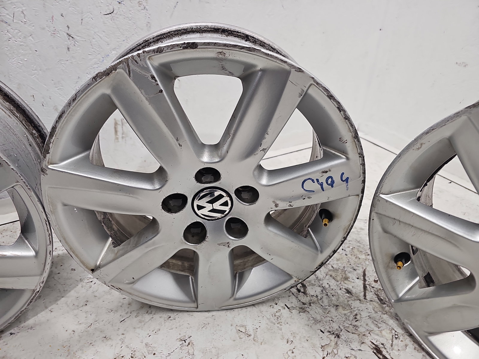 Set jante aliaj Volkswagen Polo (6R) [Fabr 2009-2016] 6R0601025L - imagine 3