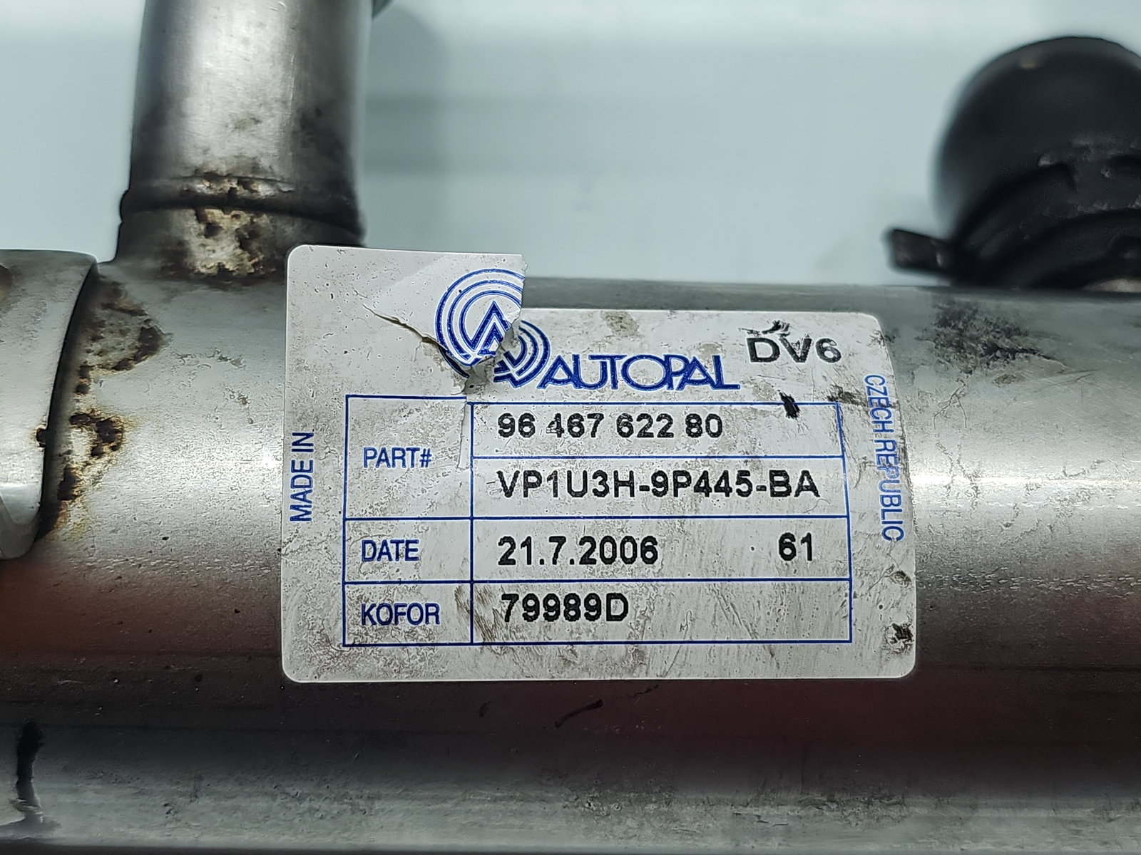 Racitor gaze Ford Focus 2 (DA) [Fabr 2004-2012] 9646762280 1.6 TDCI HHDA 66KW / 90CP - imagine 5