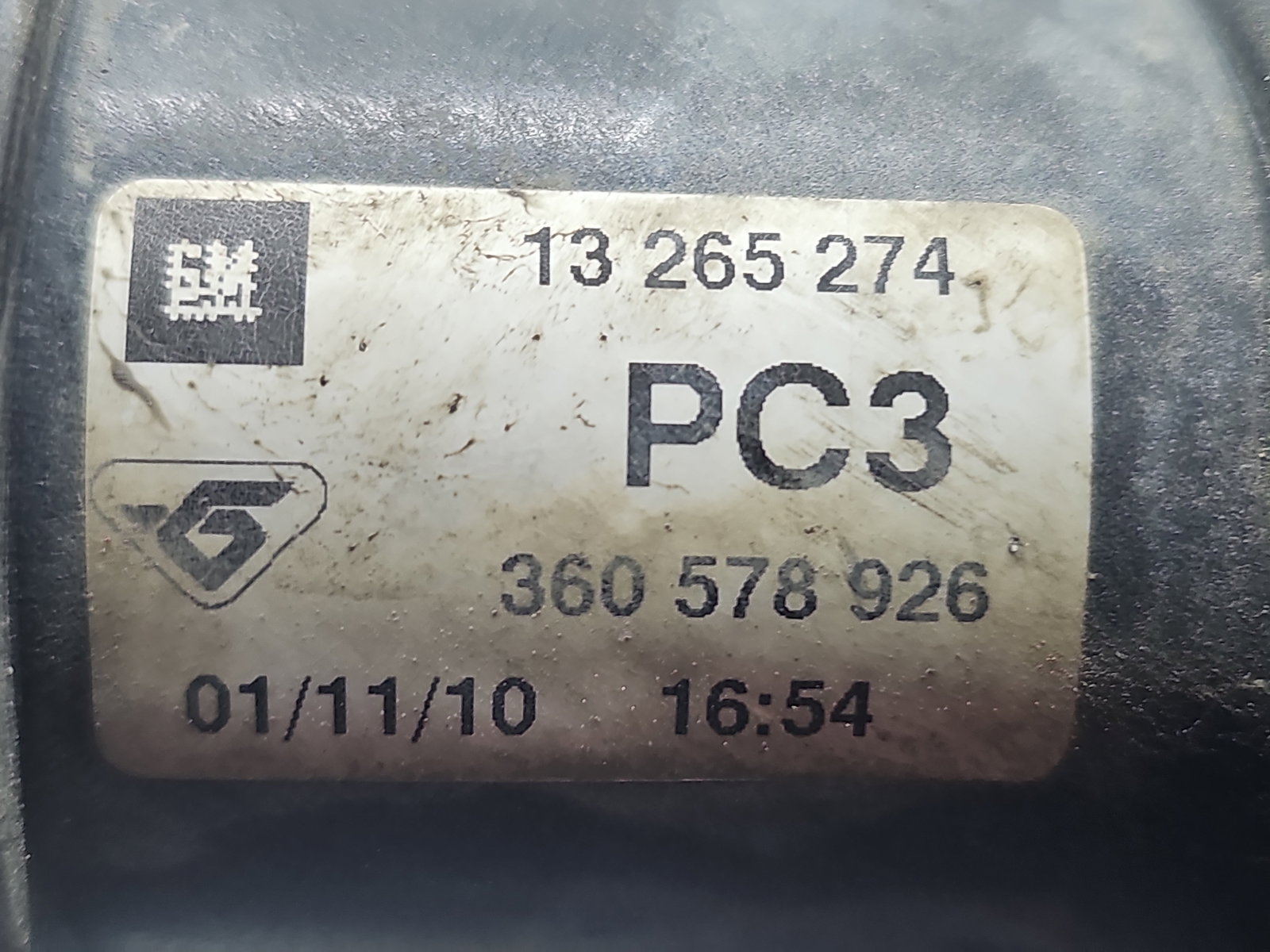 Furtun intercooler Opel Astra J [Fabr 2009-2015] 13265274 2.0 CDTI A20DTH 118KW / 160CP - imagine 4