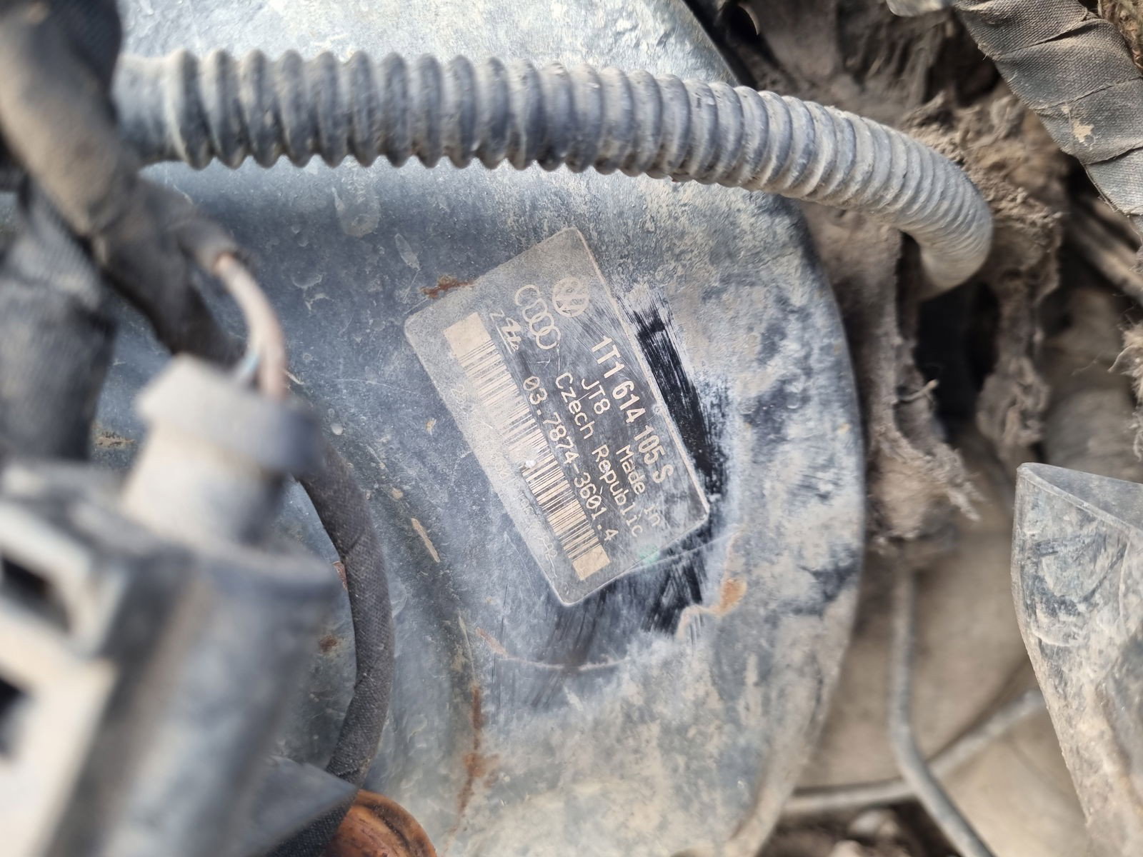 Tulumba frana V Volkswagen Touran (1T1, 1T2) [Fabr 2003-2010] 1T1614105S 2.0 TDI BST 51KW / 70CP - imagine 2