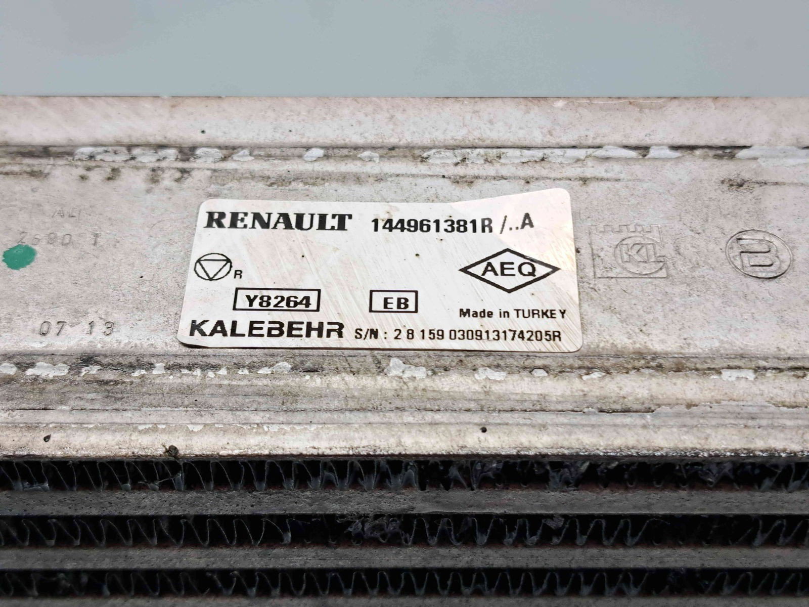 Radiator intercooler Renault Clio 4 [Fabr 2012-prezent] 144961381R 1.5 dCi K9K608 66KW / 90CP - imagine 5