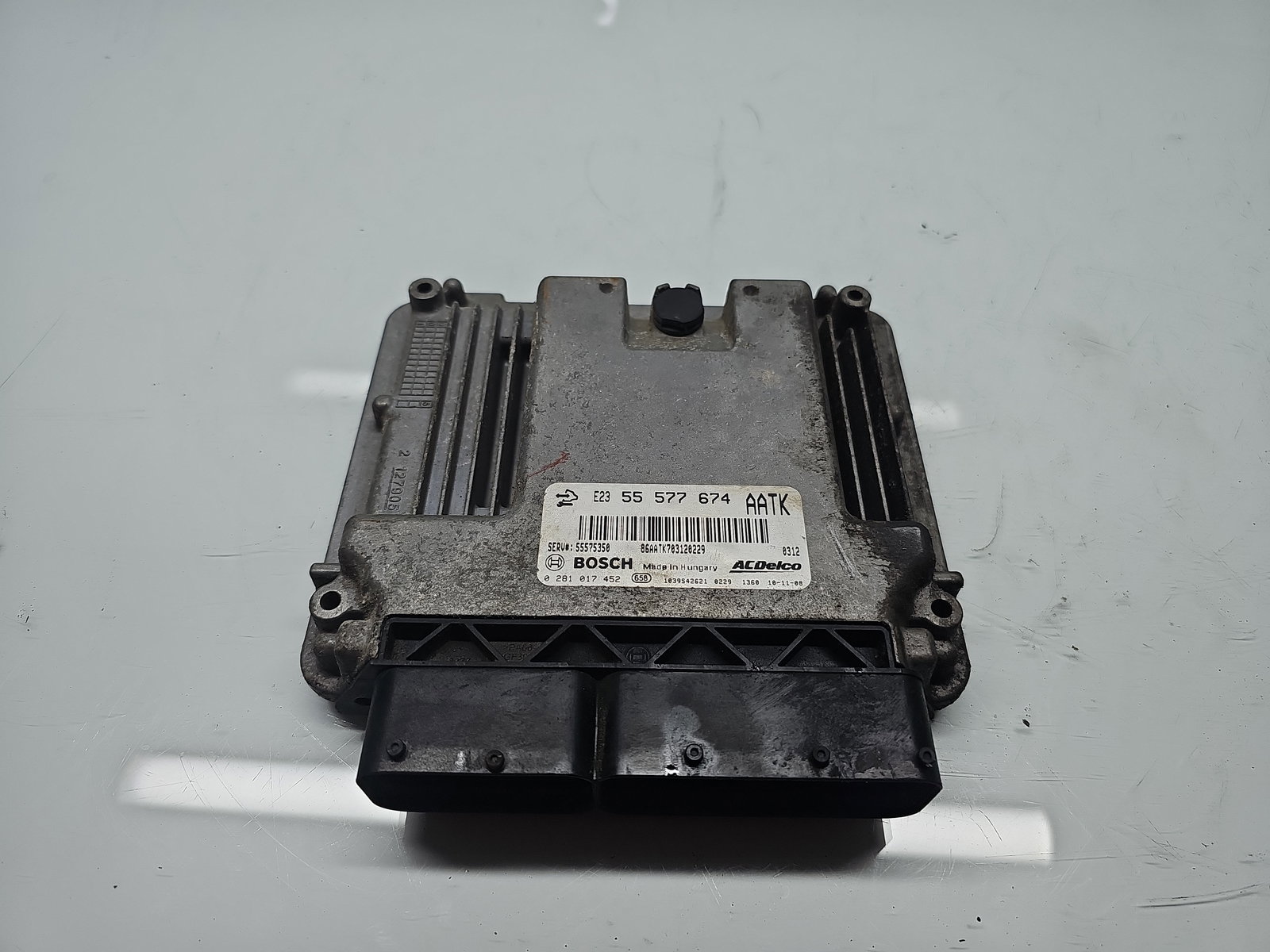 Calculator motor ECU Opel Astra J [Fabr 2009-2015] 55577674 2.0 CDTI A20DTH 118KW / 160CP - imagine 1