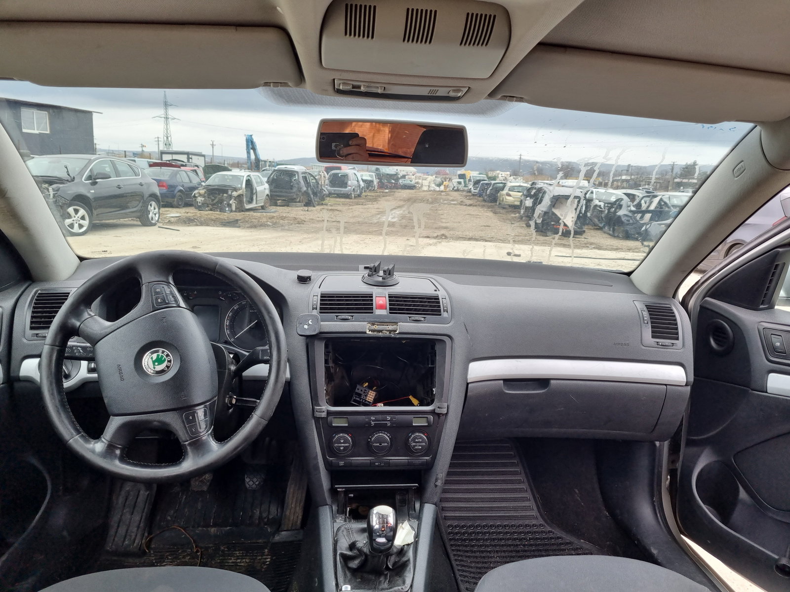 Plansa bord Skoda Octavia 2 (1Z3) [Fabr 2004-2013] OEM - imagine 2