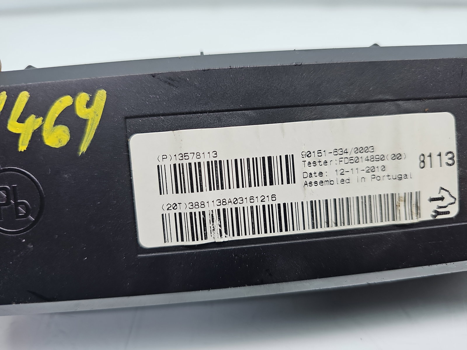 Modul confort Opel Astra J [Fabr 2009-2015] 13578113 - imagine 4