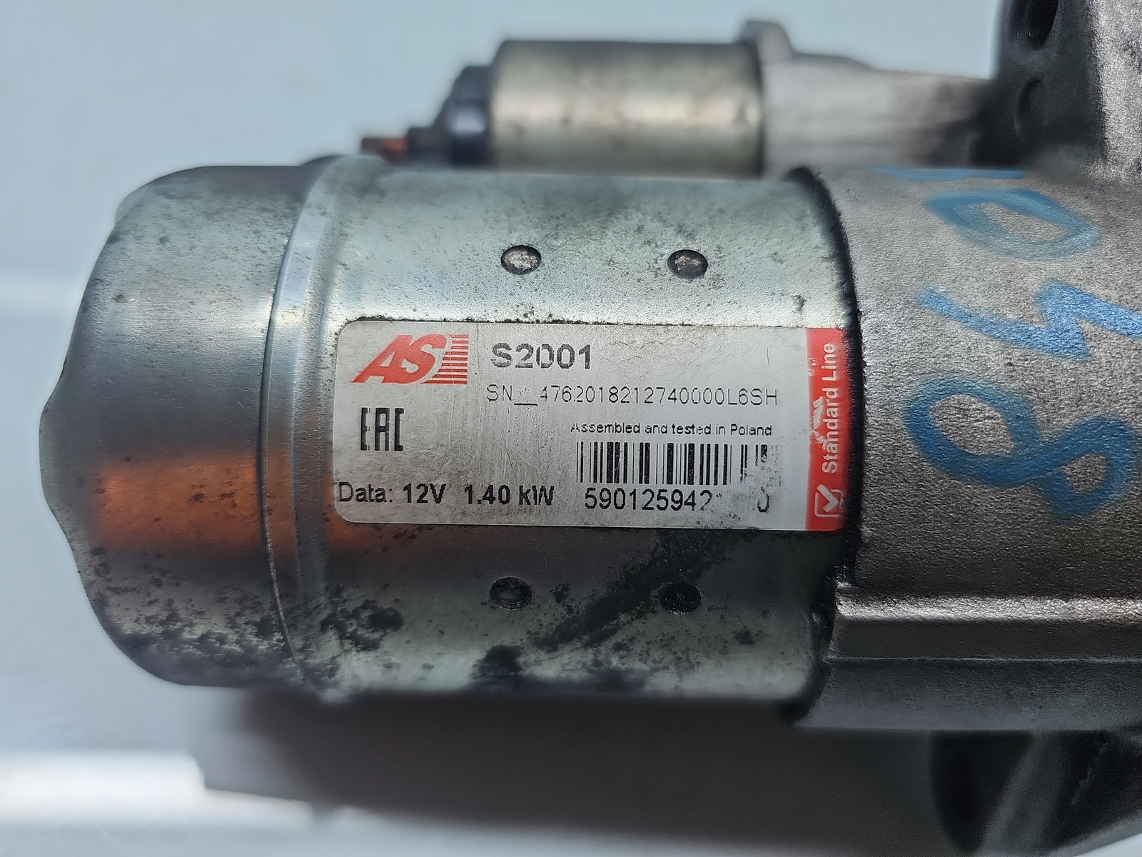 Electromotor Opel Astra H [Fabr 2004-2009] 590125942 1.7 CDTI Z17DTH74KW / 100CP - imagine 5