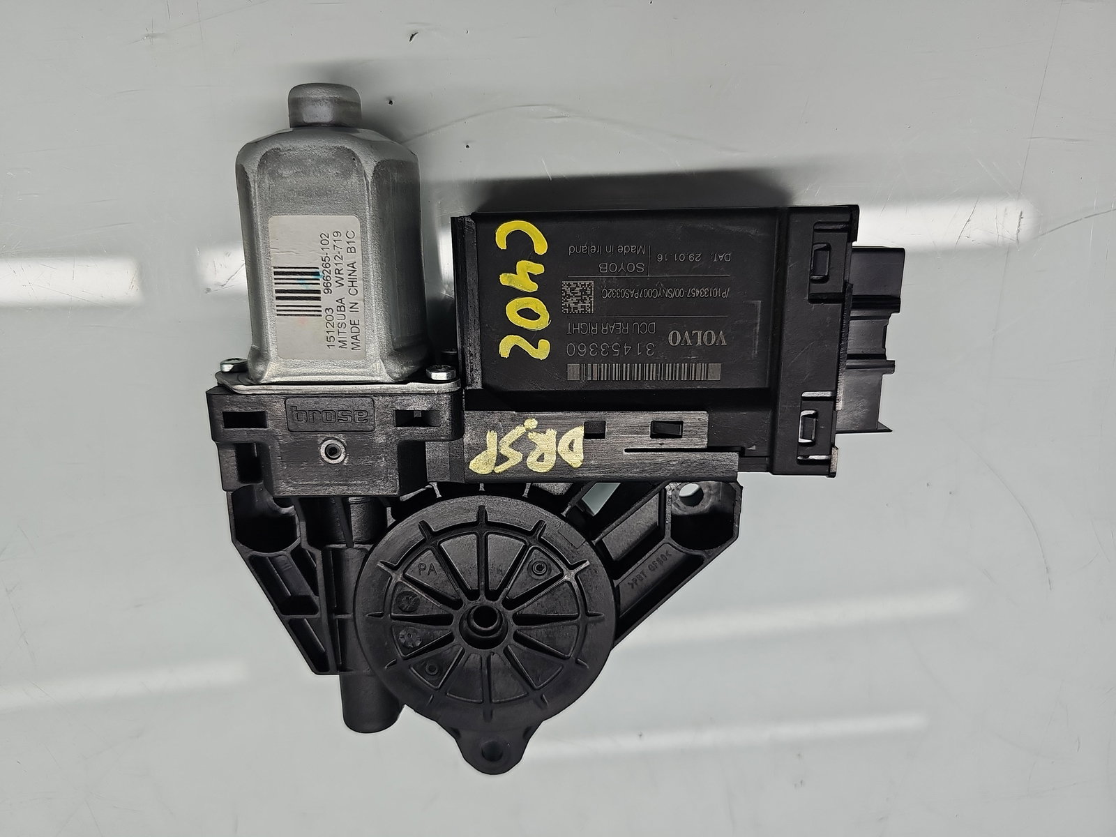 Motoras geam dreapta spate Volvo XC90 II [Fabr 2015-2024] 31453360 - imagine 5