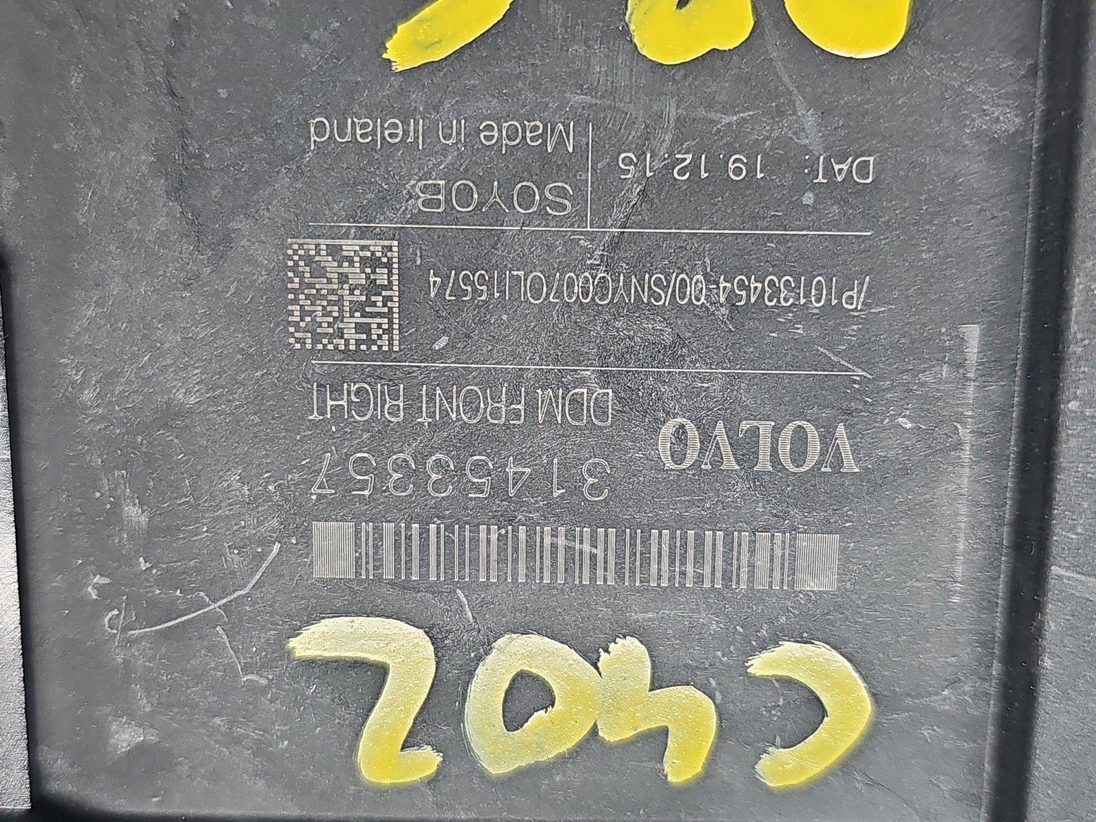 Motoras geam dreapta fata Volvo XC90 II [Fabr 2015-2024] 31453357 - imagine 5