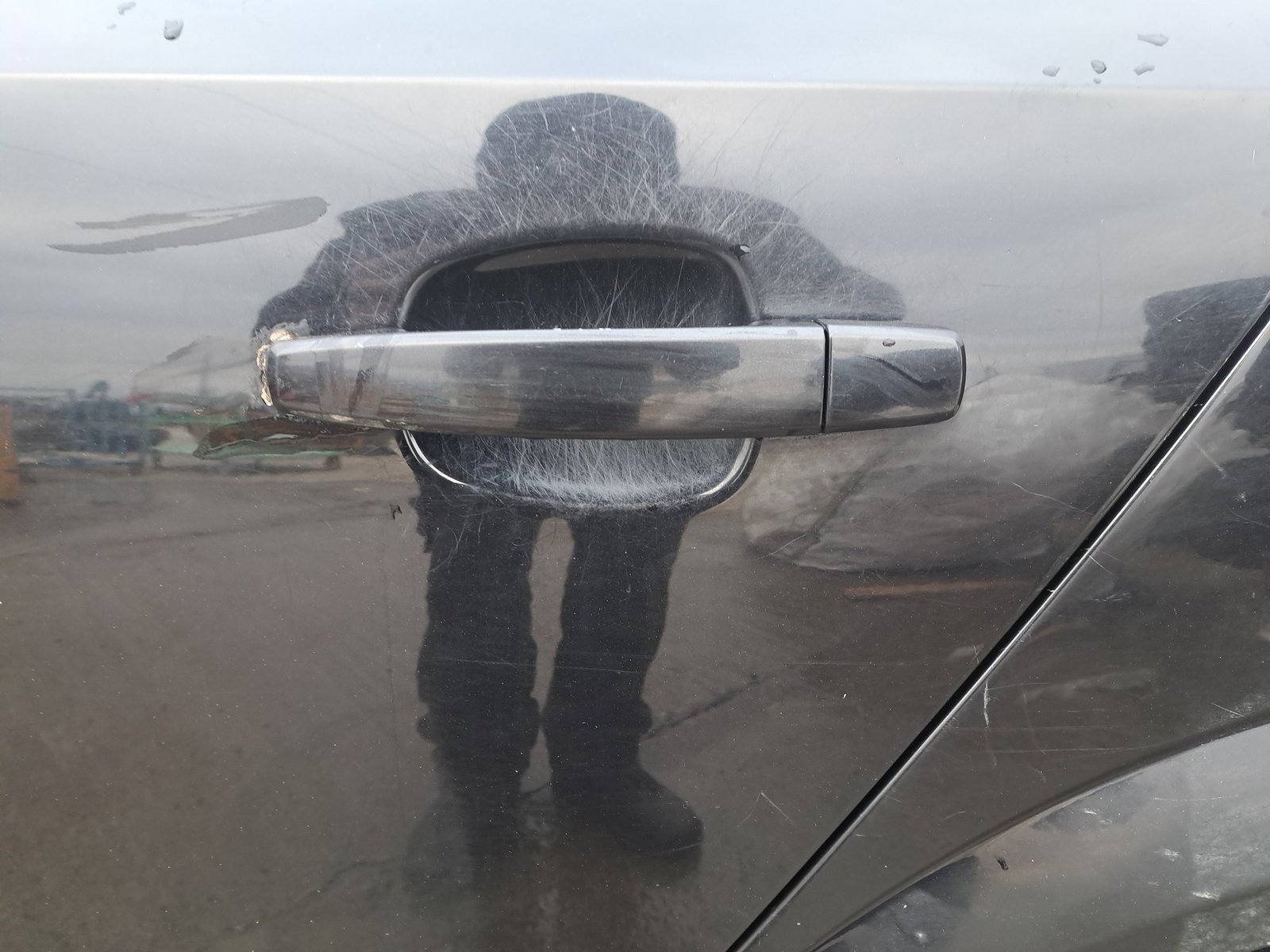 Maner usa stanga spate Opel Astra H [Fabr 2004-2009] NEGRU