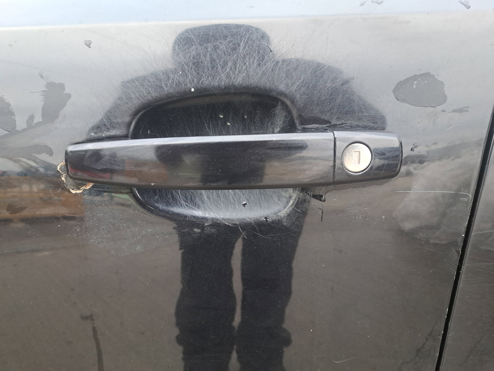 Maner usa stanga fata Opel Astra H [Fabr 2004-2009] NEGRU