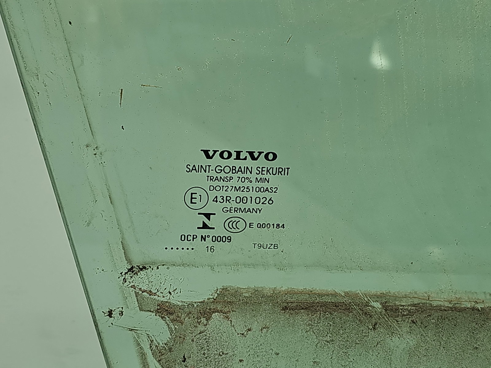 Geam usa dreapta fata Volvo XC90 II [Fabr 2015-2024] OEM - imagine 2