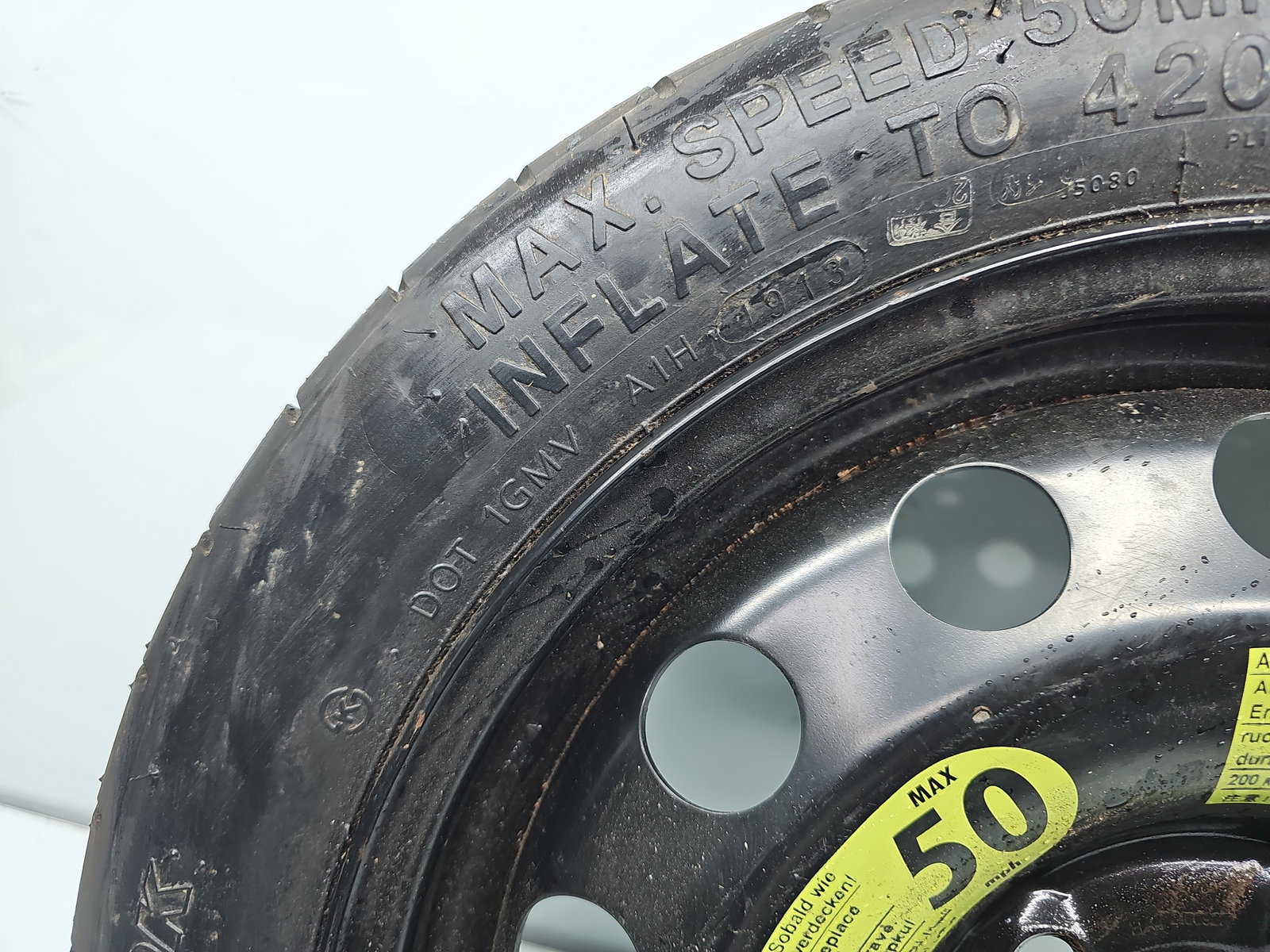 Roata rezerva slim Volkswagen Passat CC (357) [Fabr 2008-2012] 1K0601027AQ - imagine 4