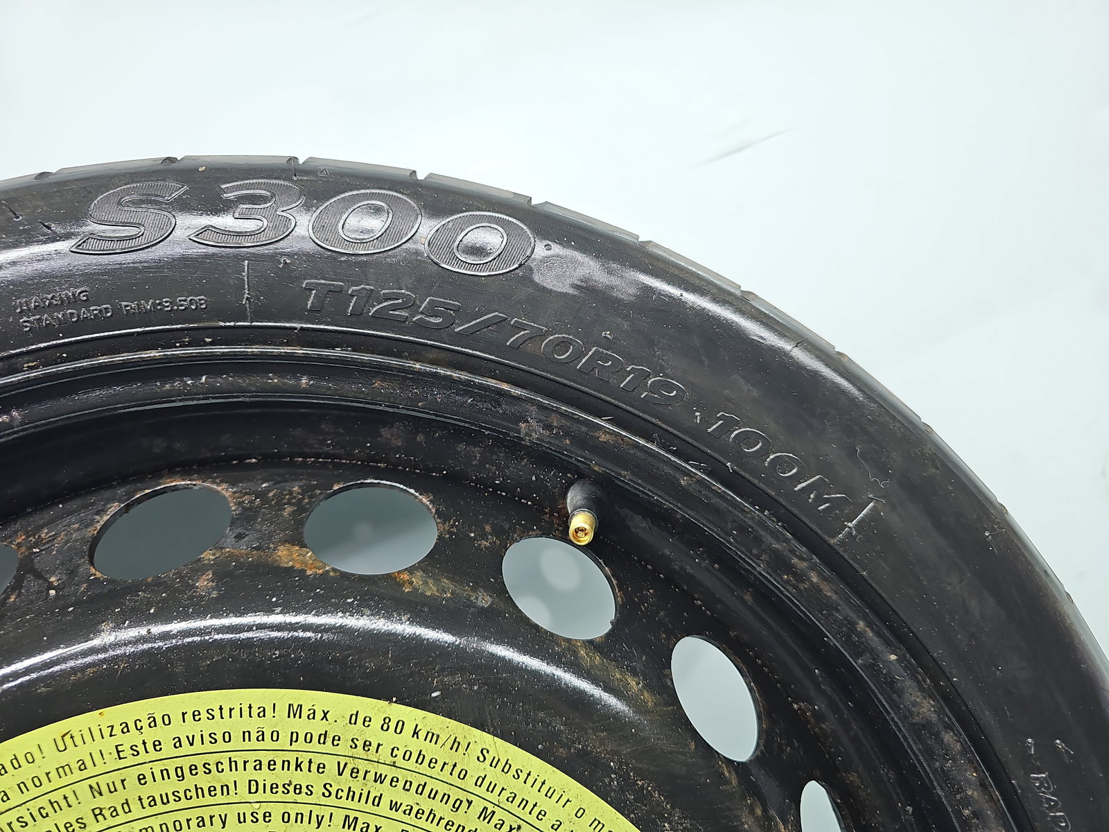 Roata rezerva slim AUDI A4 (8K5, B8) Avant [Fabr 2008-2015] 8K0601027B - imagine 4