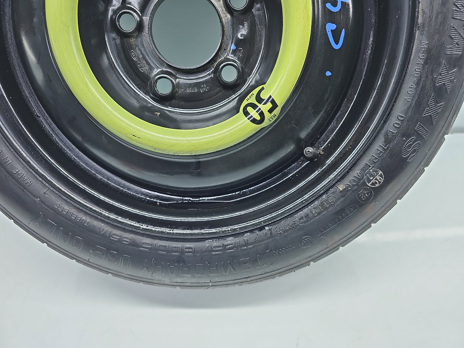 Roata rezerva slim KIA Ceed (JD) [Fabr 2012-2018] 52910-1H900 - imagine 4