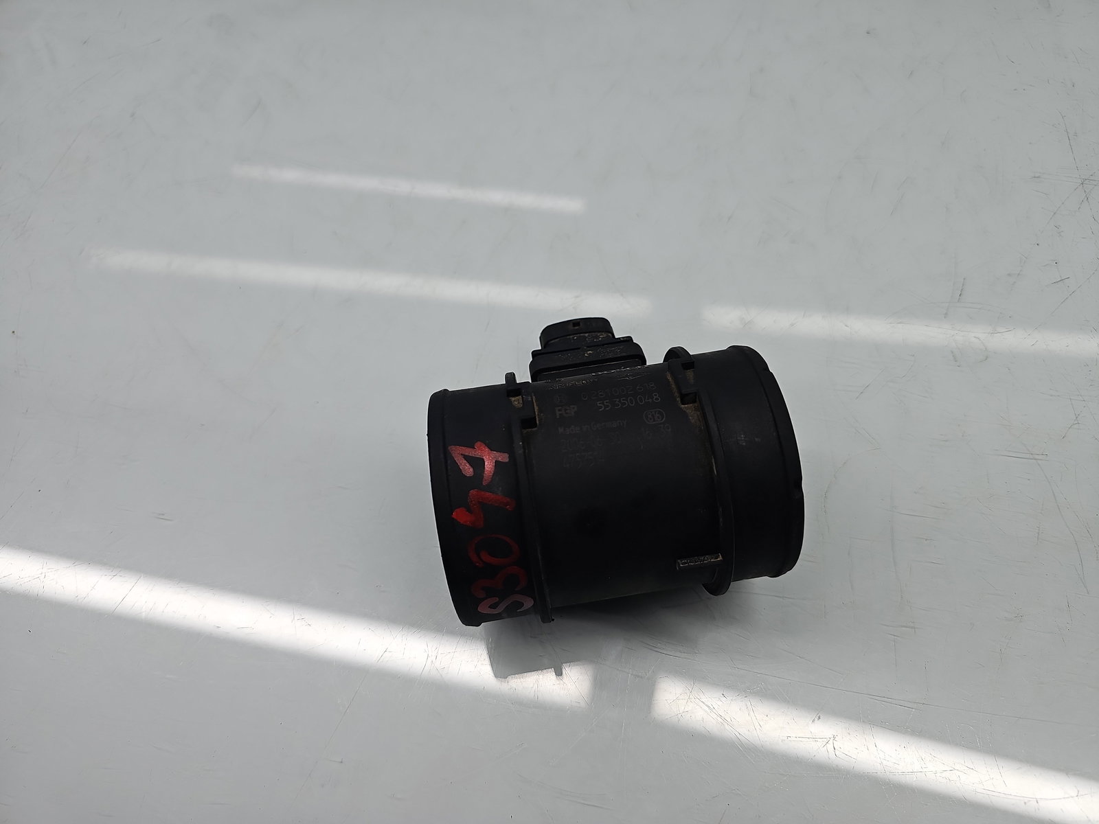 Debitmetru aer Opel Astra H [Fabr 2004-2009] 55350048 1.9 CDTI Z19DT 88KW / 120CP - imagine 3