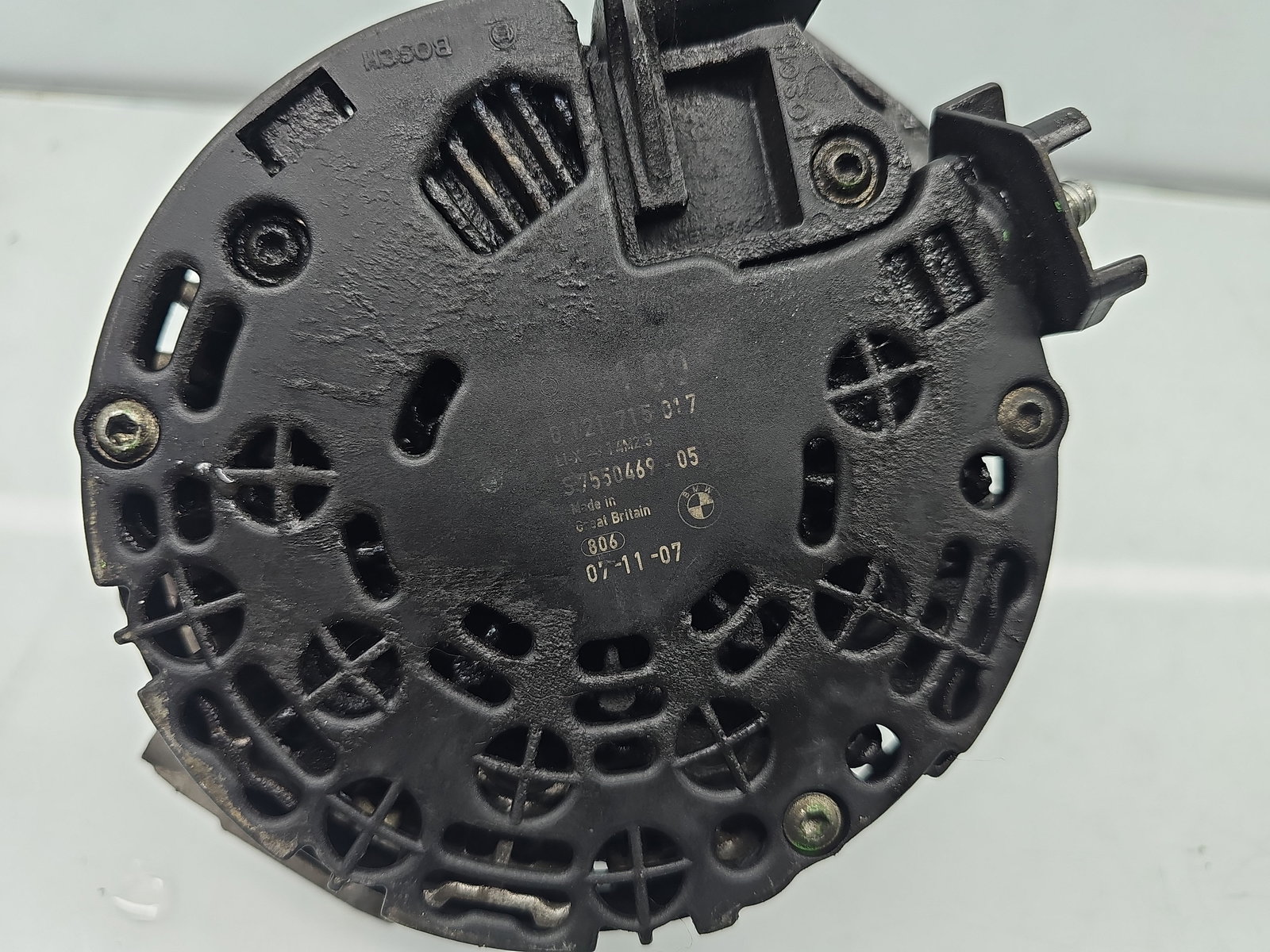 Alternator Bmw 1 (E81, E87) [Fabr 2004-2010] 7550469 2.0 Benz N43B20 105KW / 143CP - imagine 5