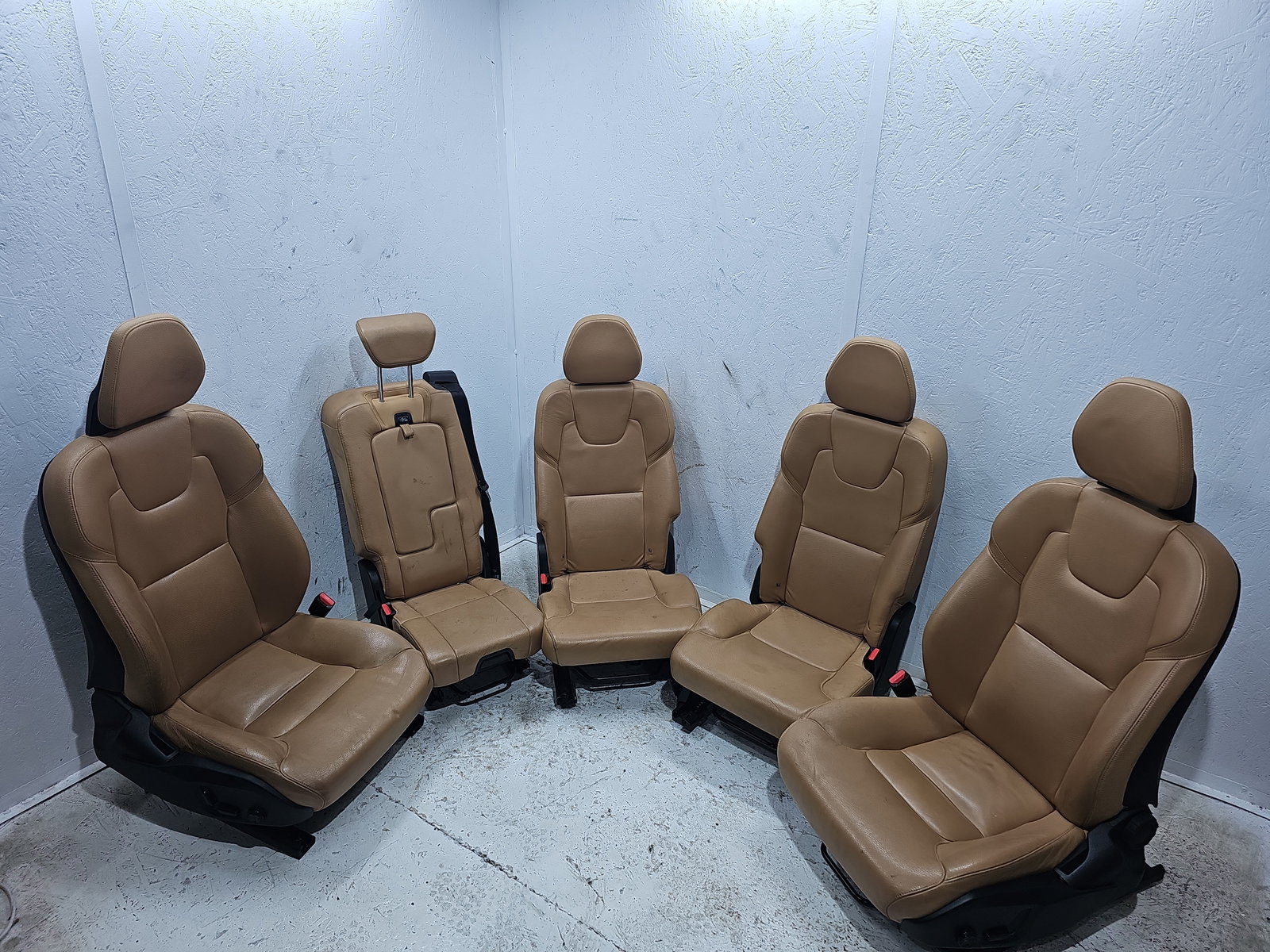 Set scaune cu bancheta piele Volvo XC90 II [Fabr 2015-2024] OEM - imagine 5