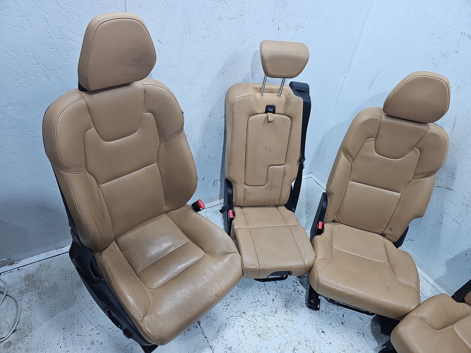 Set scaune cu bancheta piele Volvo XC90 II [Fabr 2015-2024] OEM - imagine 6