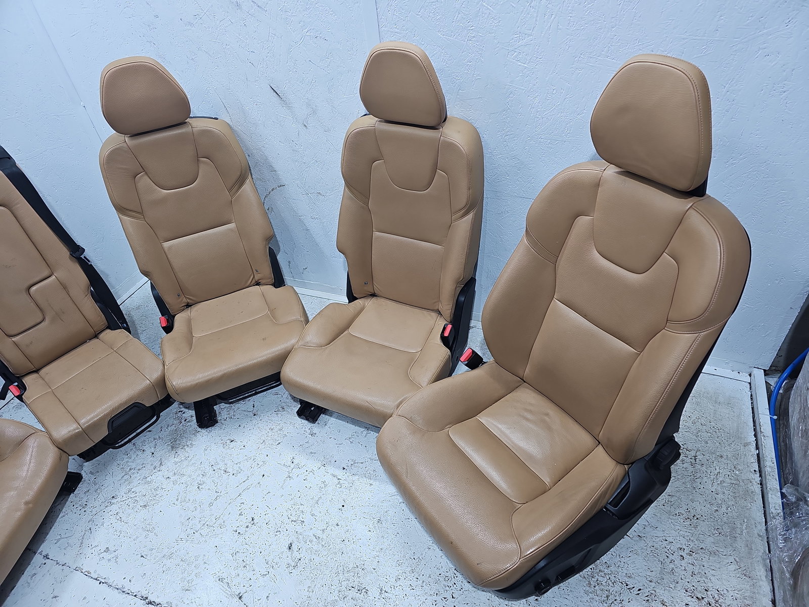 Set scaune cu bancheta piele Volvo XC90 II [Fabr 2015-2024] OEM - imagine 10