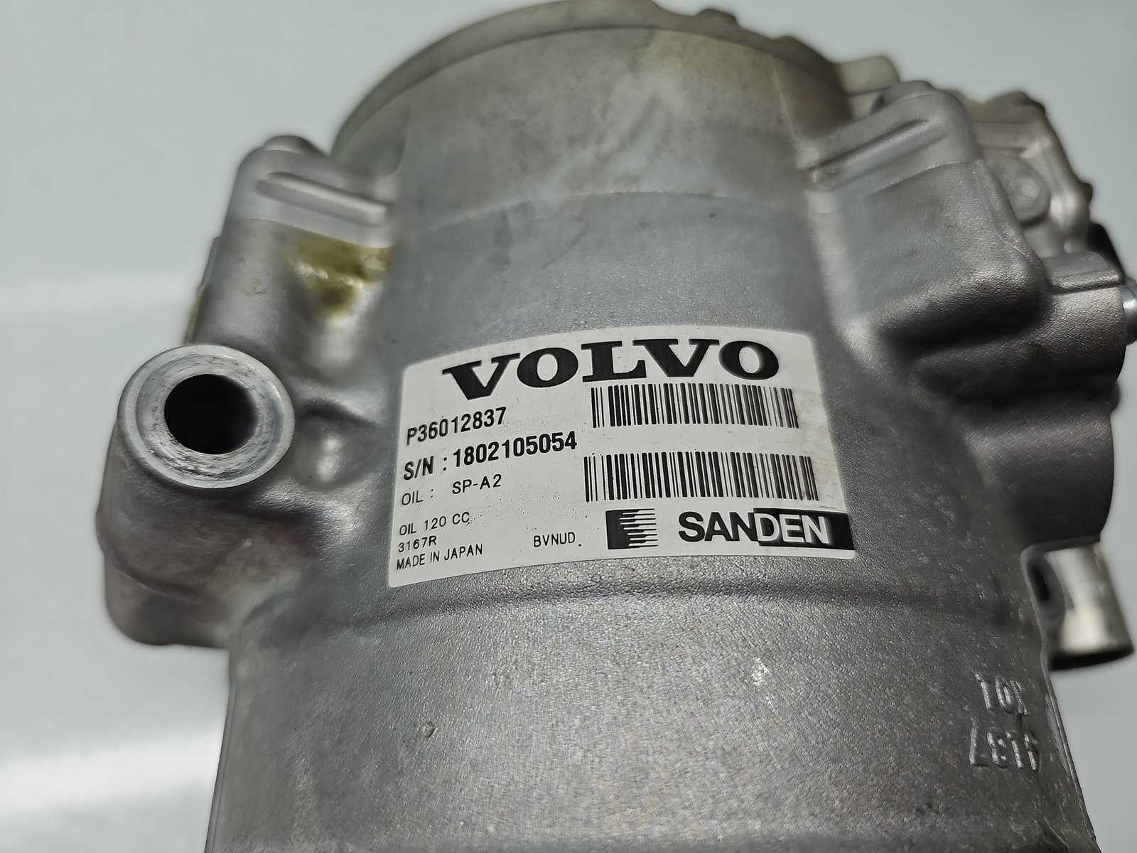 Compresor clima Volvo XC90 II [Fabr 2015-2024] P36012837 2.0 Hib B4204T 236KW / 320CP - imagine 7