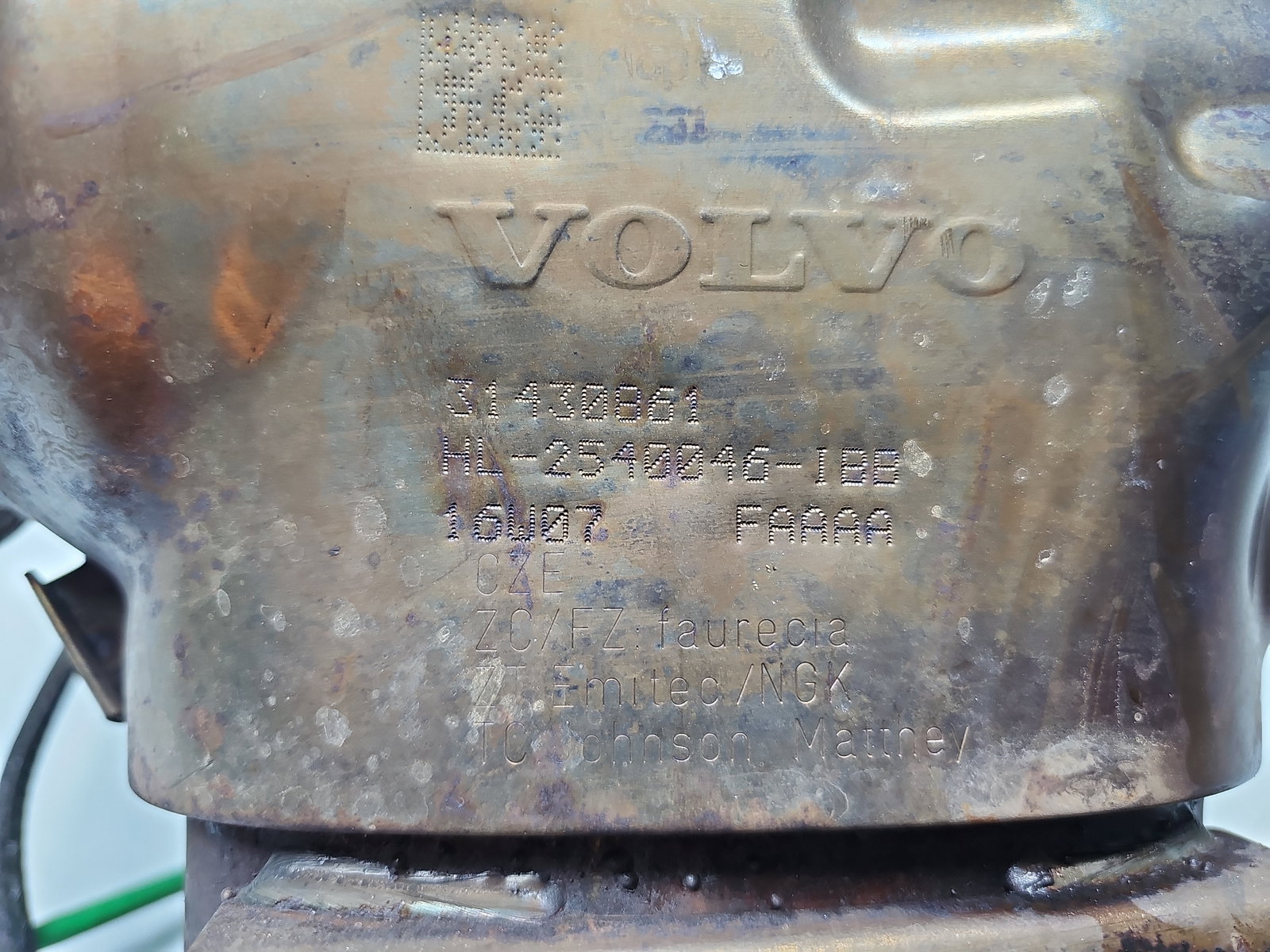 Filtru particule Volvo XC90 II [Fabr 2015-2024] 31430861 2.0 Hib B4204T 236KW / 320CP - imagine 6