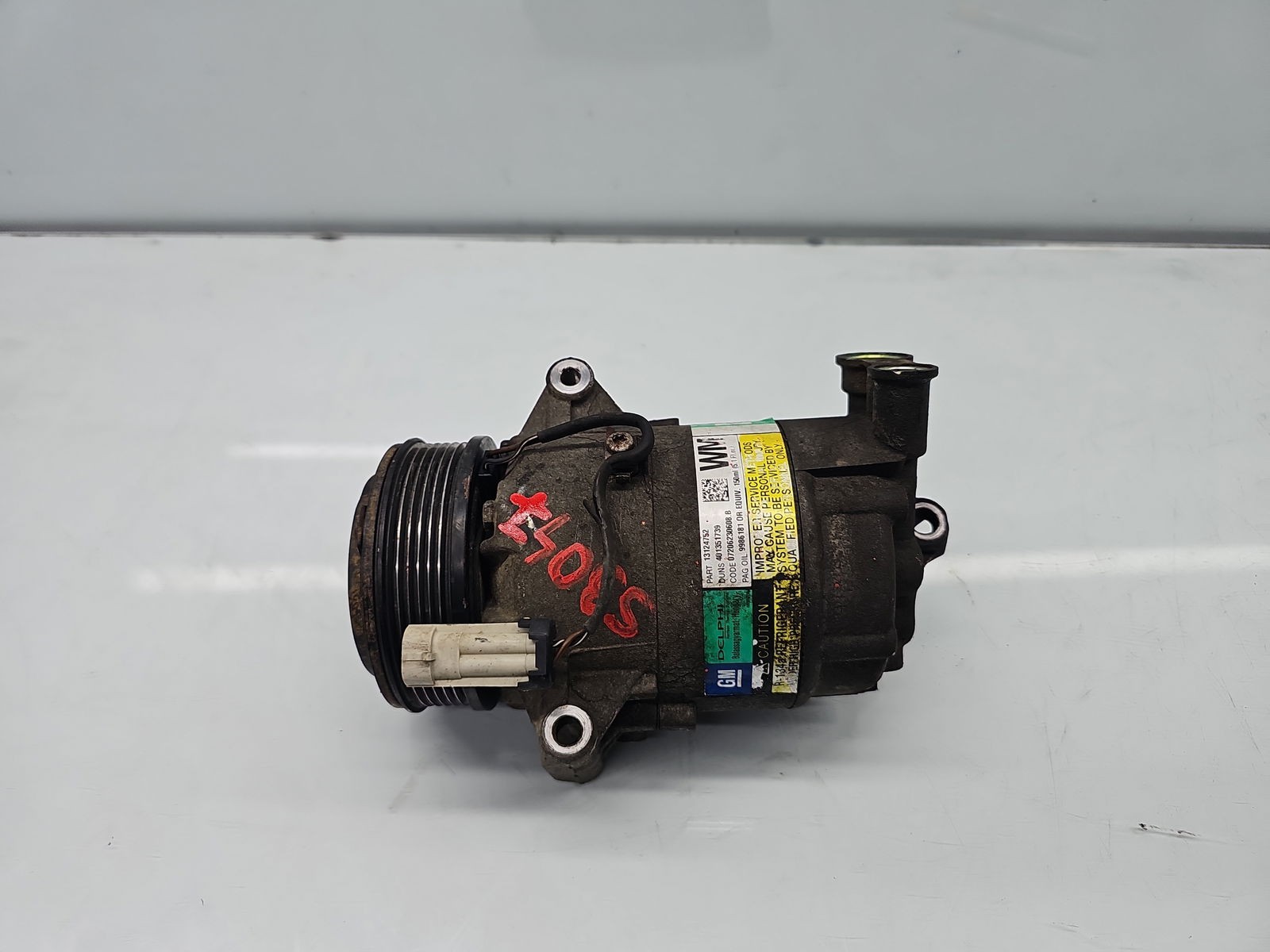 Compresor clima Opel Zafira B (A05) [Fabr 2006-2011] 13124752 1.9 CDTI Z19DT 88KW / 120CP - imagine 1