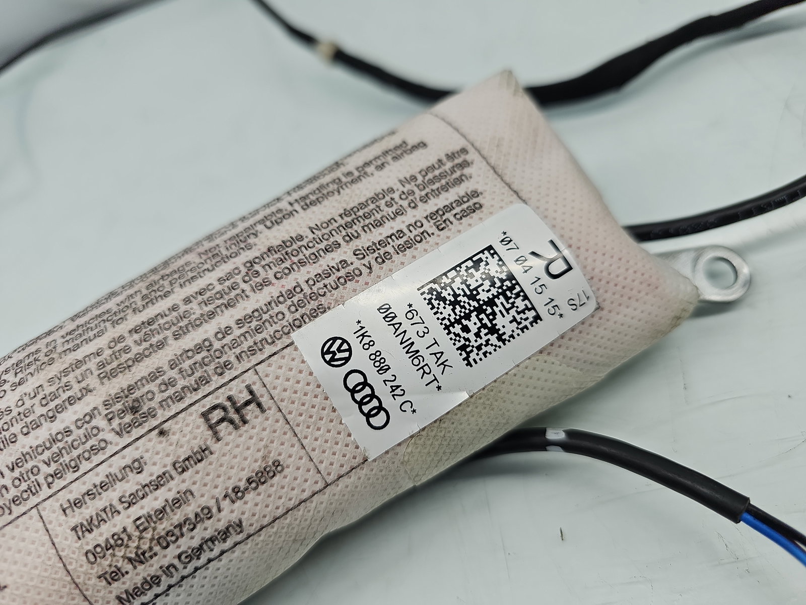 Airbag lateral dreapta Volkswagen Passat CC (358) Facelift [Fabr 2012-2016] 1K8880242C - imagine 4