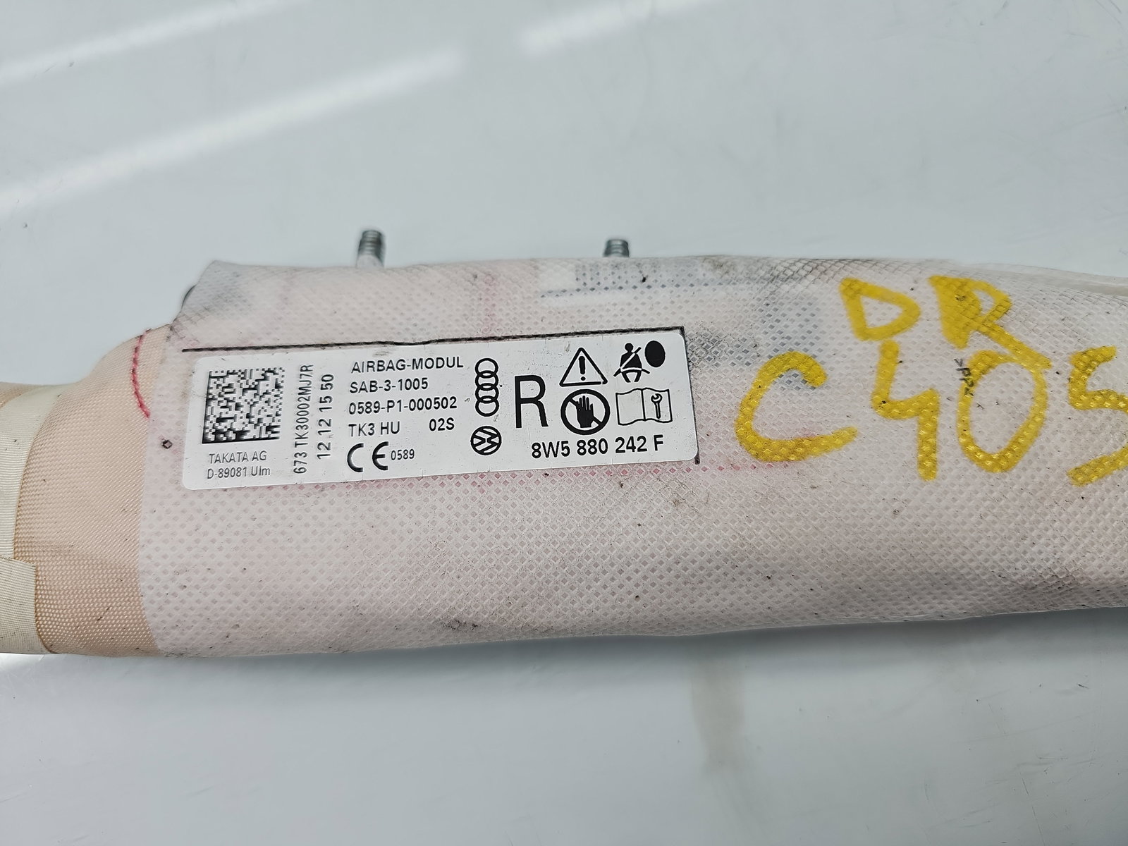 Airbag lateral dreapta AUDI A4 (8W2, B9) [Fabr 2015-2023] 8W5880242F - imagine 4