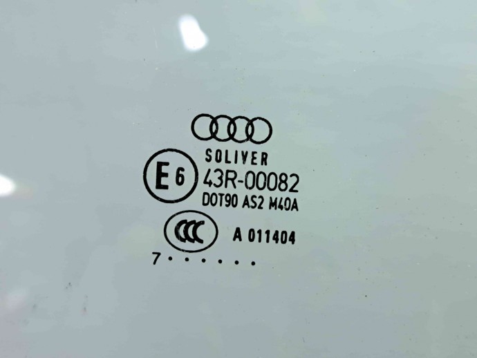 Geam usa dreapta fata Audi A5 (8T3) [Fabr 2007-2015] OEM
