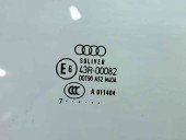 Geam usa dreapta fata Audi A5 (8T3) [Fabr 2007-2015] OEM