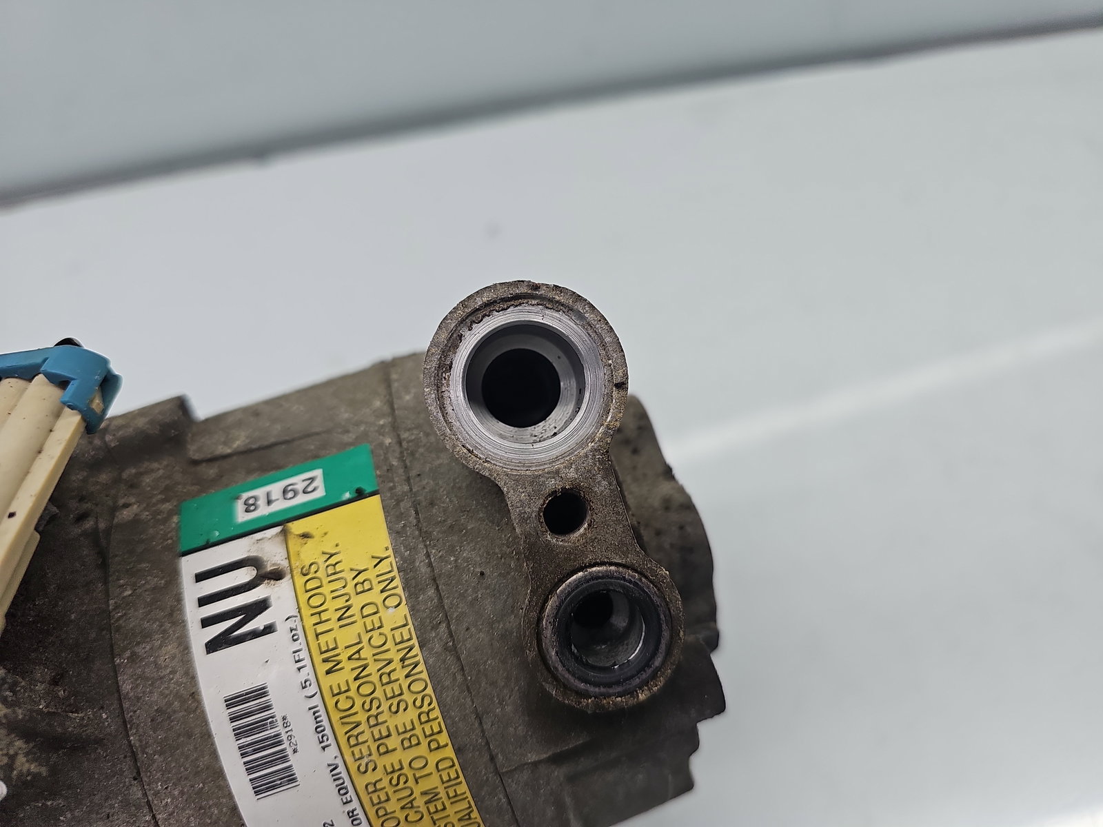 Compresor clima Opel Corsa C (F08, F68) [Fabr 2000-2005] 09132918 1.2 Benz Z12XE 55KW / 75CP - imagine 4