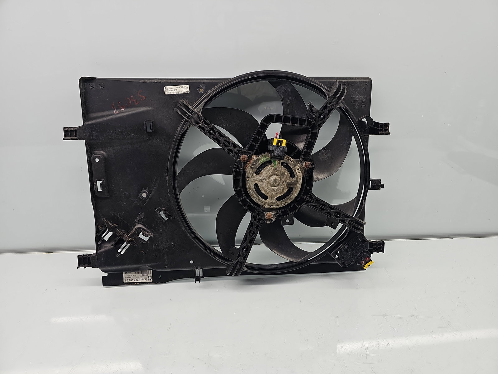 Electroventilator Fiat Grande Punto (199) [Fabr 2005-2009] 55700464 1.2 B 199A4000 48KW / 65CP - imagine 1