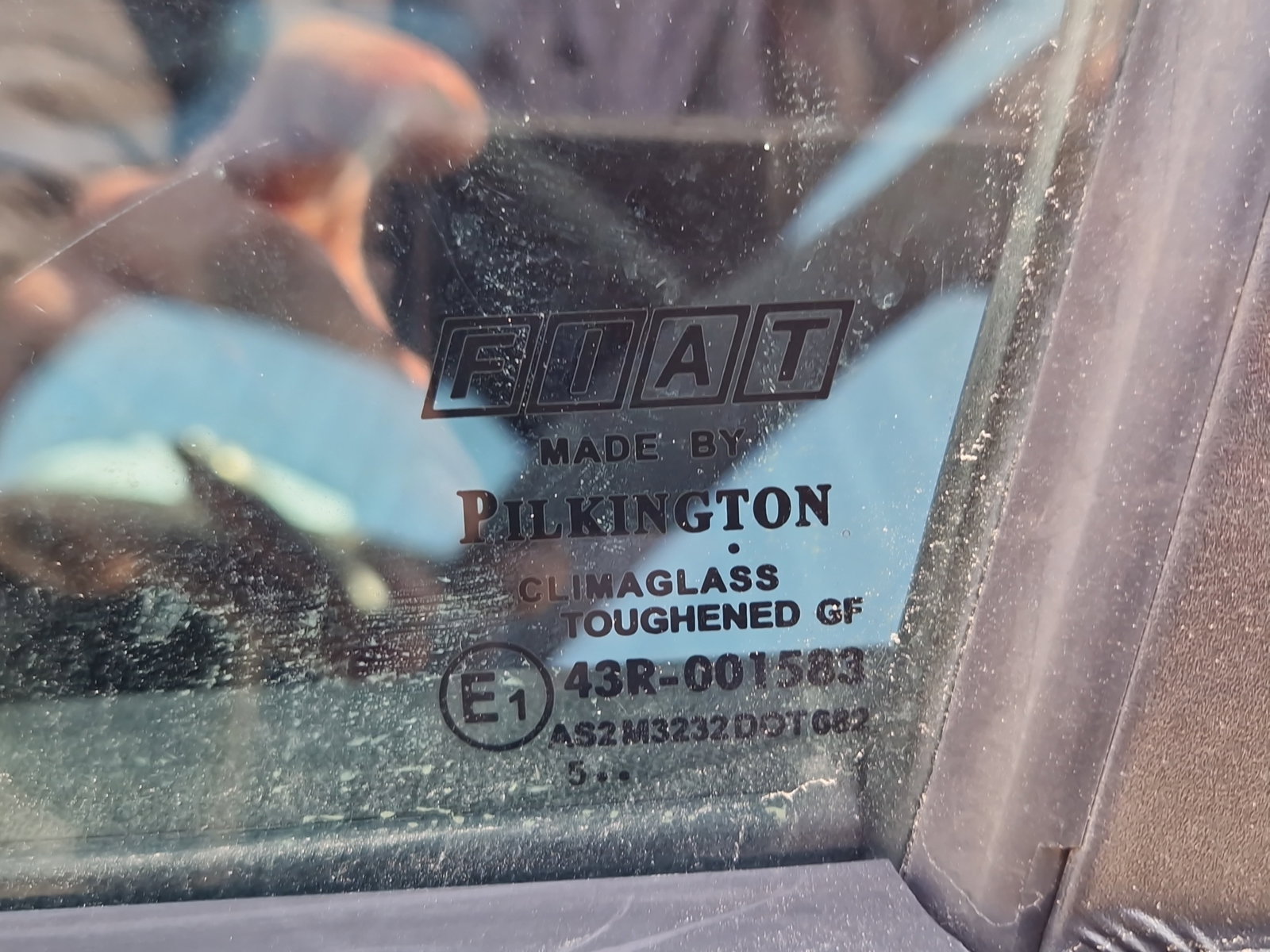 Geam usa stanga fata Fiat Punto (199) [Fabr 2010-2018] OEM - imagine 2