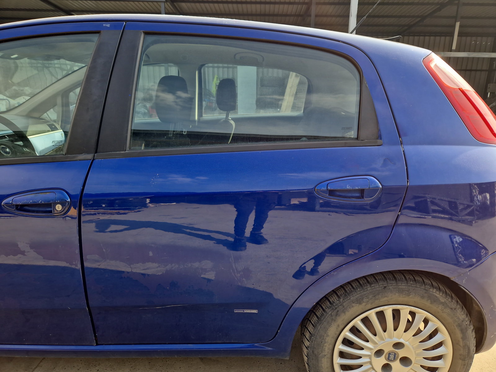 Usa stanga spate Fiat Punto (199) [Fabr 2010-2018] OEM - imagine 1