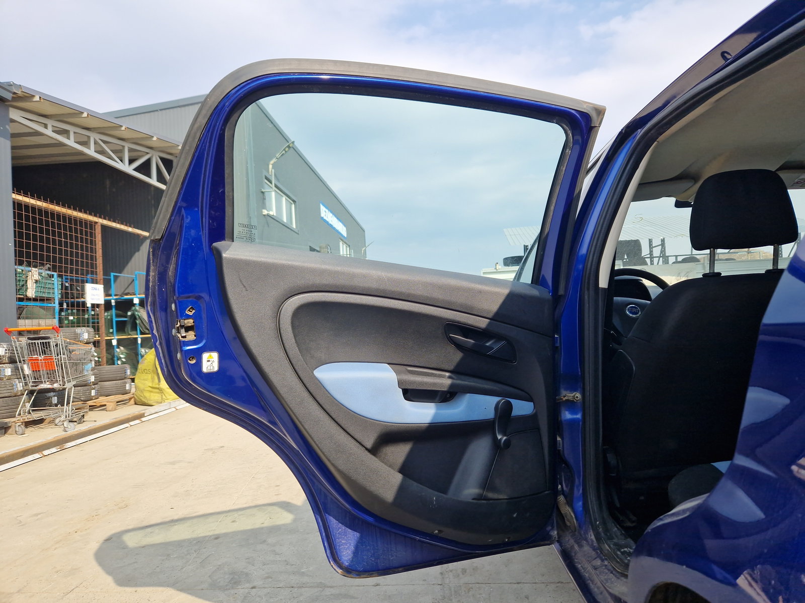 Usa stanga spate Fiat Punto (199) [Fabr 2010-2018] OEM - imagine 3