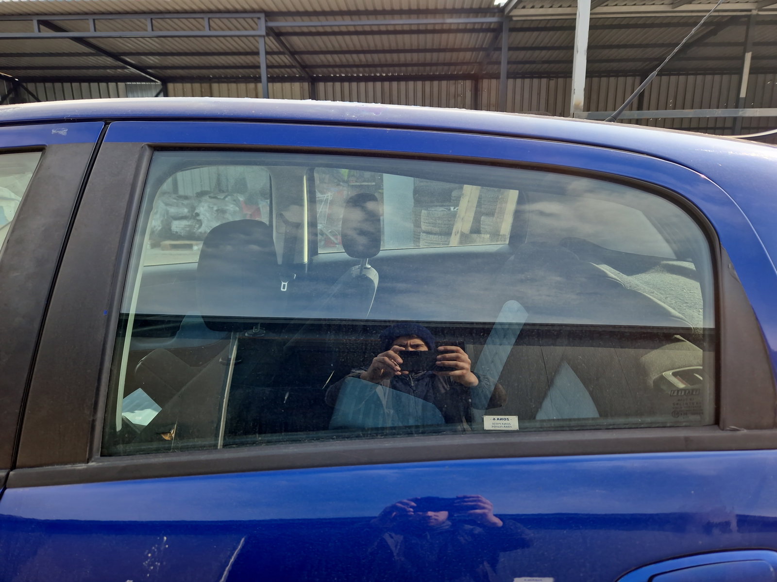 Geam usa stanga spate Fiat Punto (199) [Fabr 2010-2018] OEM - imagine 1