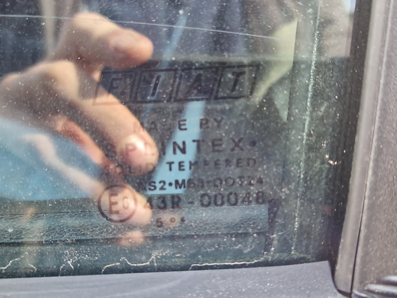 Geam usa stanga spate Fiat Punto (199) [Fabr 2010-2018] OEM - imagine 2