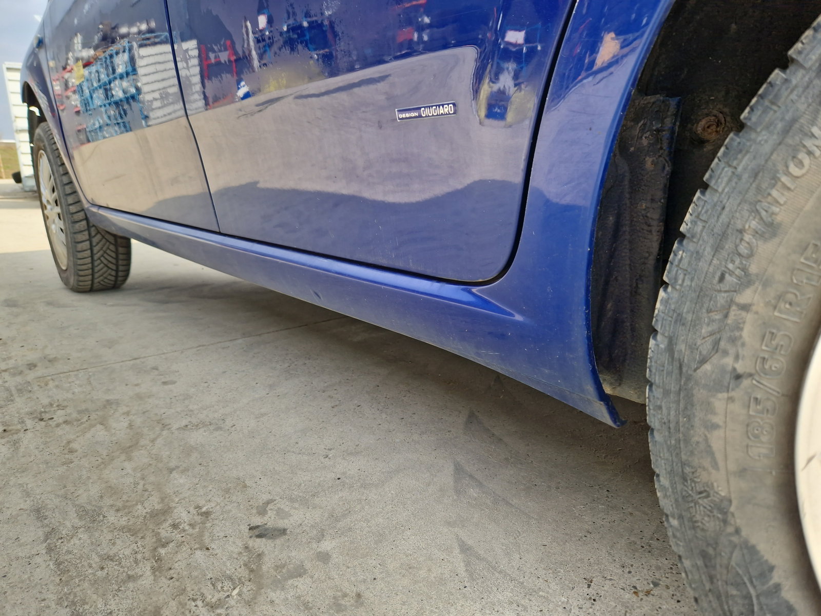 Prag lateral stanga Fiat Punto (199) [Fabr 2010-2018] OEM - imagine 2